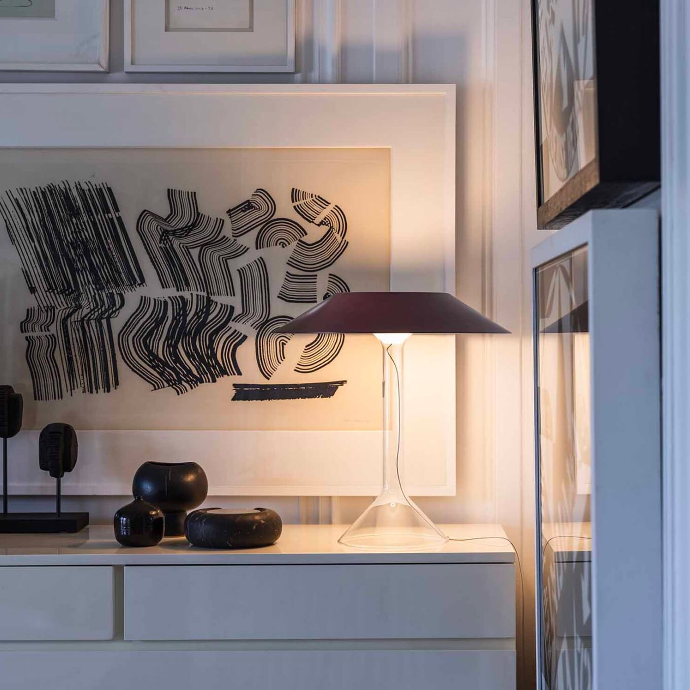 Foscarini Chapeaux Metallo Lampada da tavolo