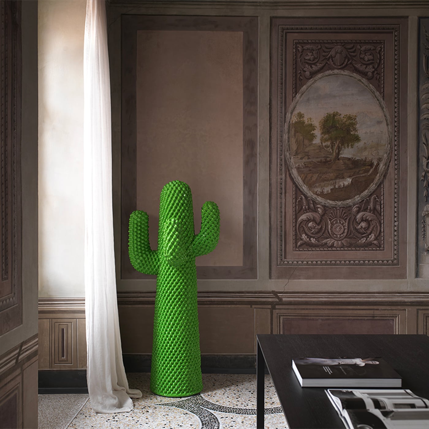 Gufram Another Green Cactus Appendiabiti