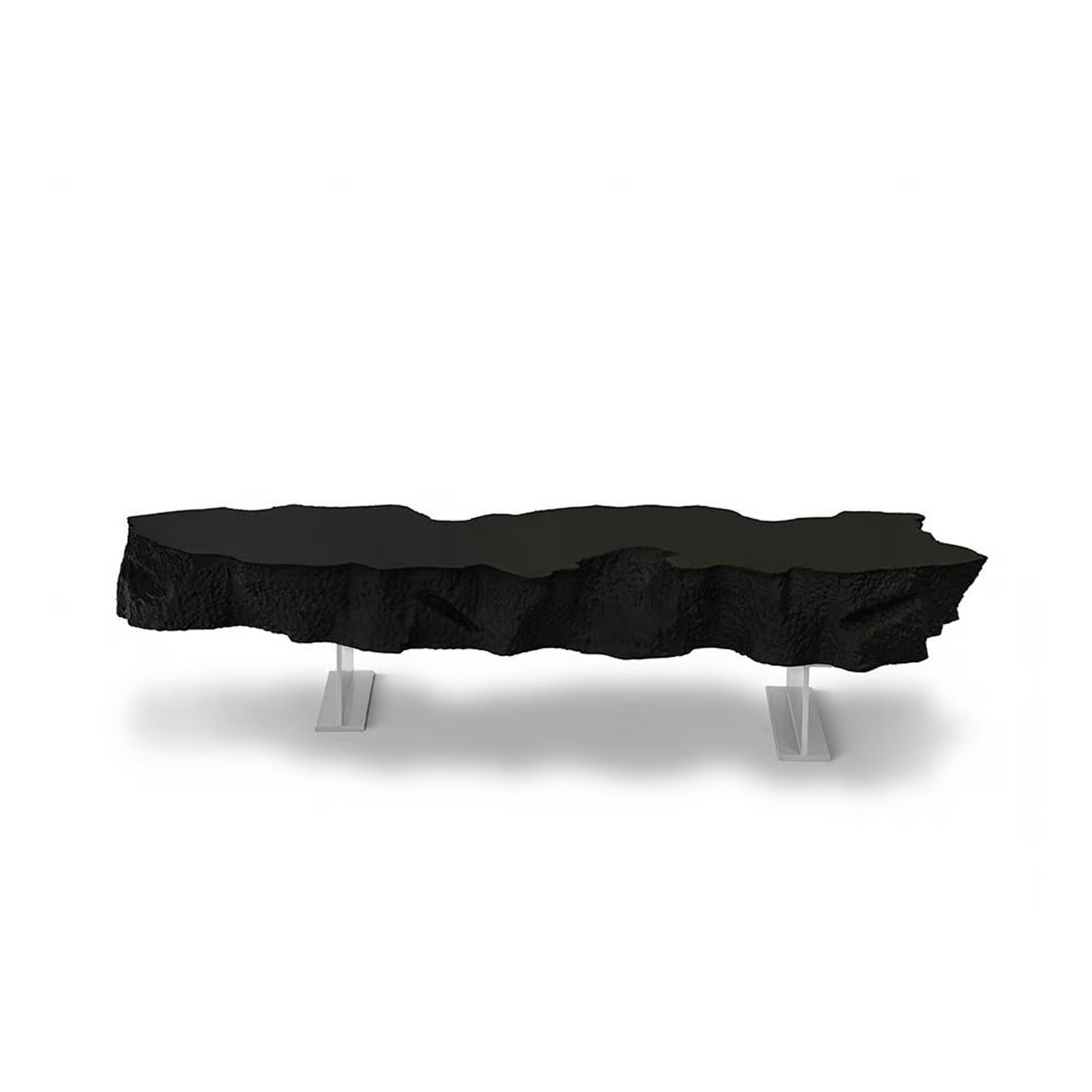 Gufram Broken Bench Almost Black Limited Panchina