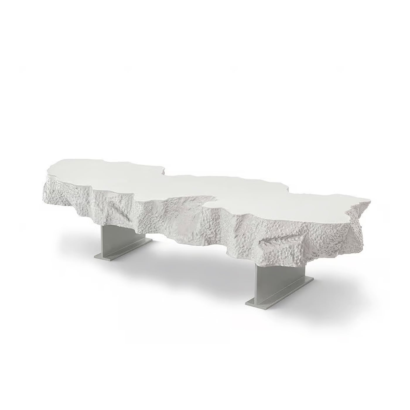 Gufram Broken Bench Almost White Limited Panchina