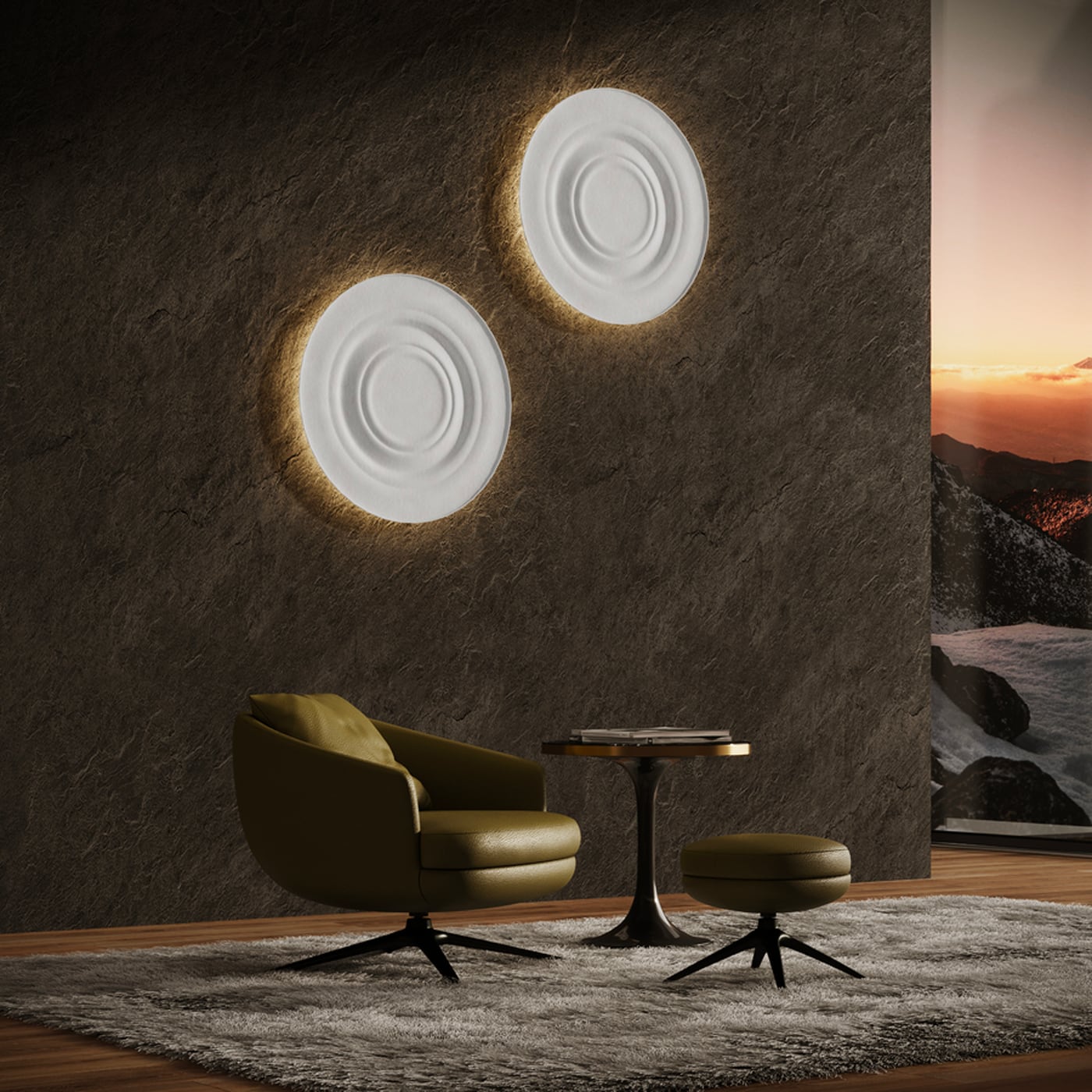 Hind Rabii Vibration Plafoniera Applique