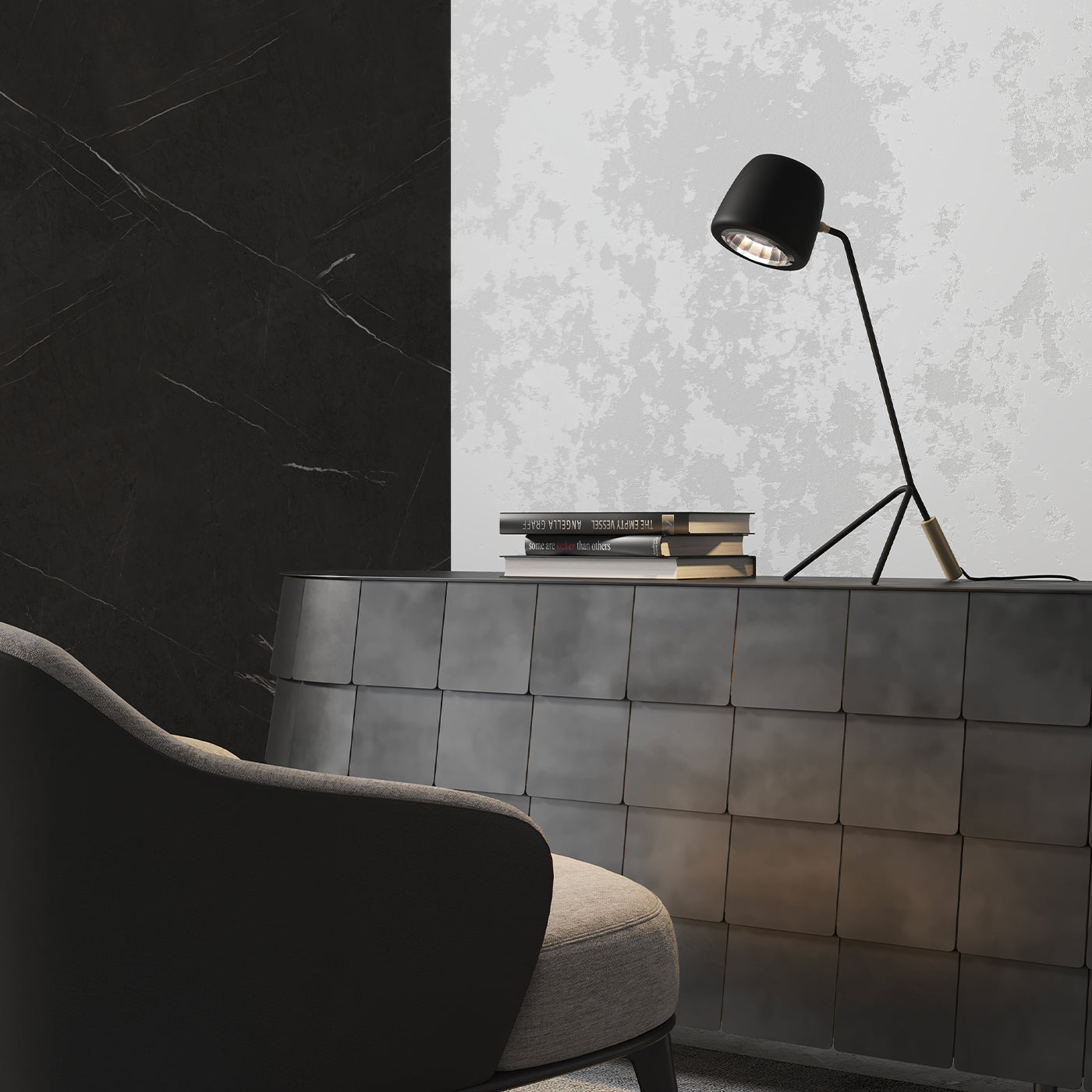 Hind Rabii Ice Donna Lampada da tavolo