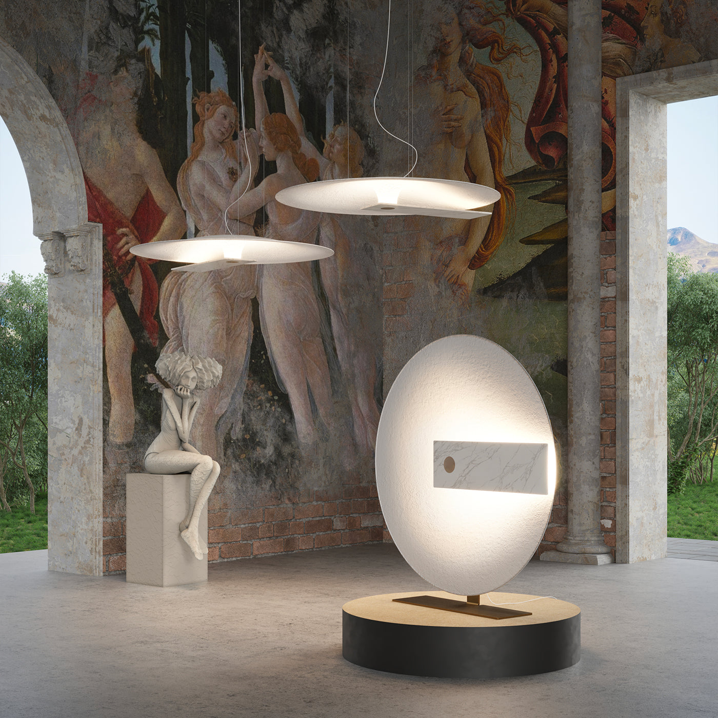 Hind Rabii Meridiana Lampada da terra