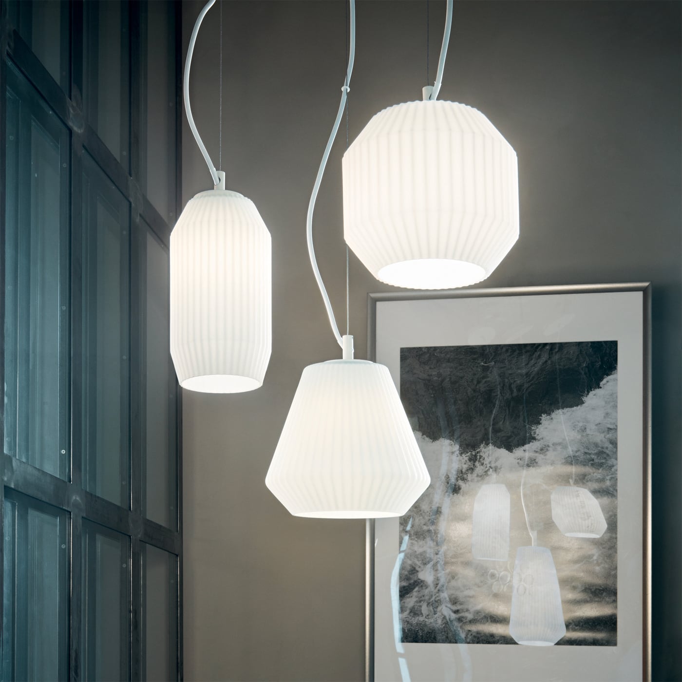 Ideal Lux Origami Sospensione