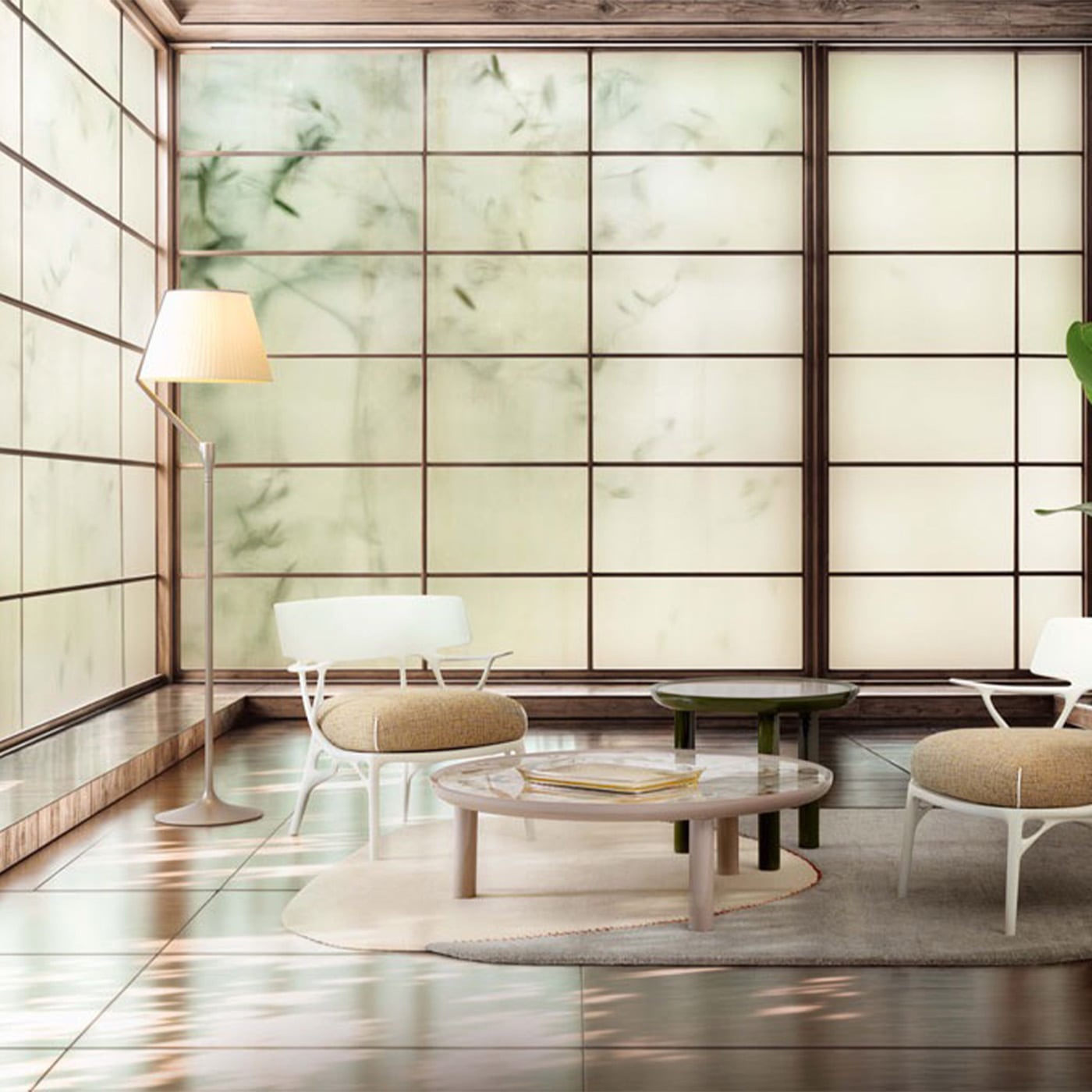 Kartell Angelo Stone Piantana