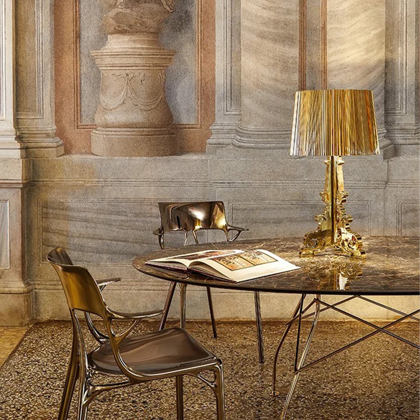 Kartell Bourgie Metal Lampada da tavolo