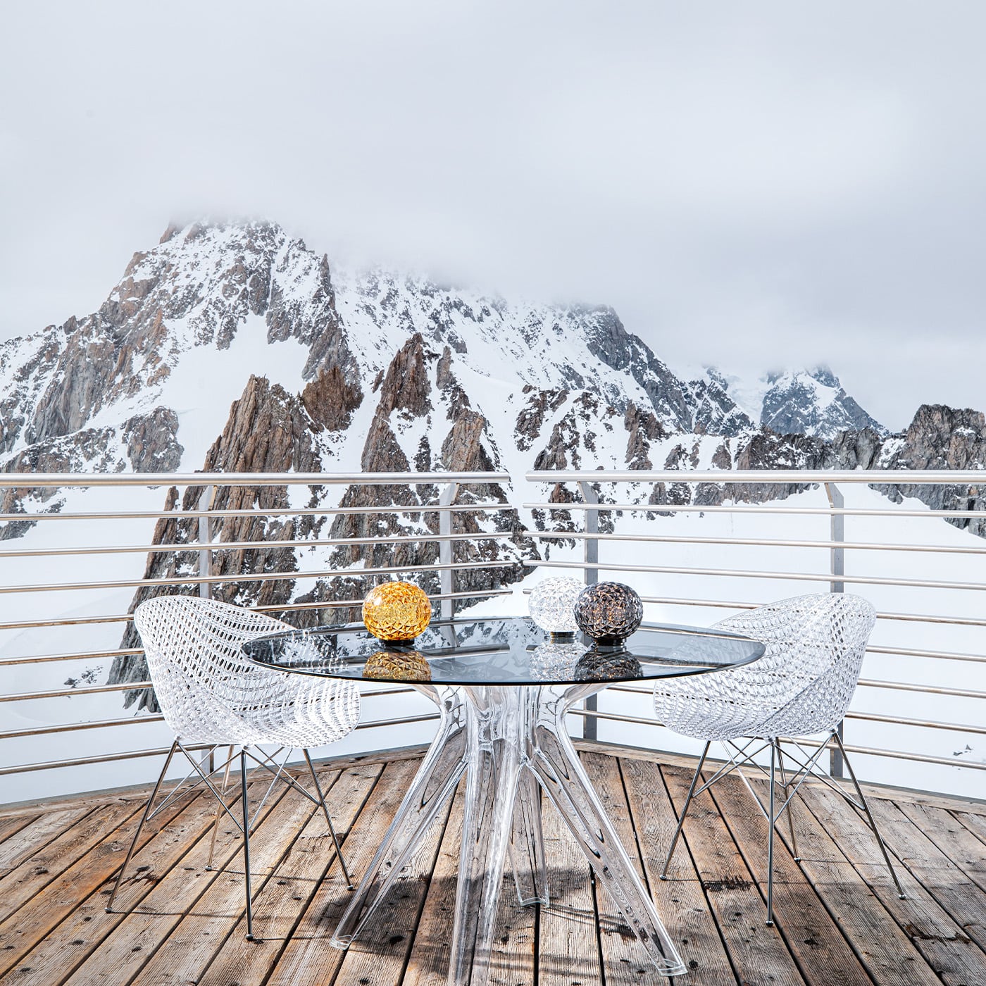 Kartell Mini Planet Lampada ricaricabile