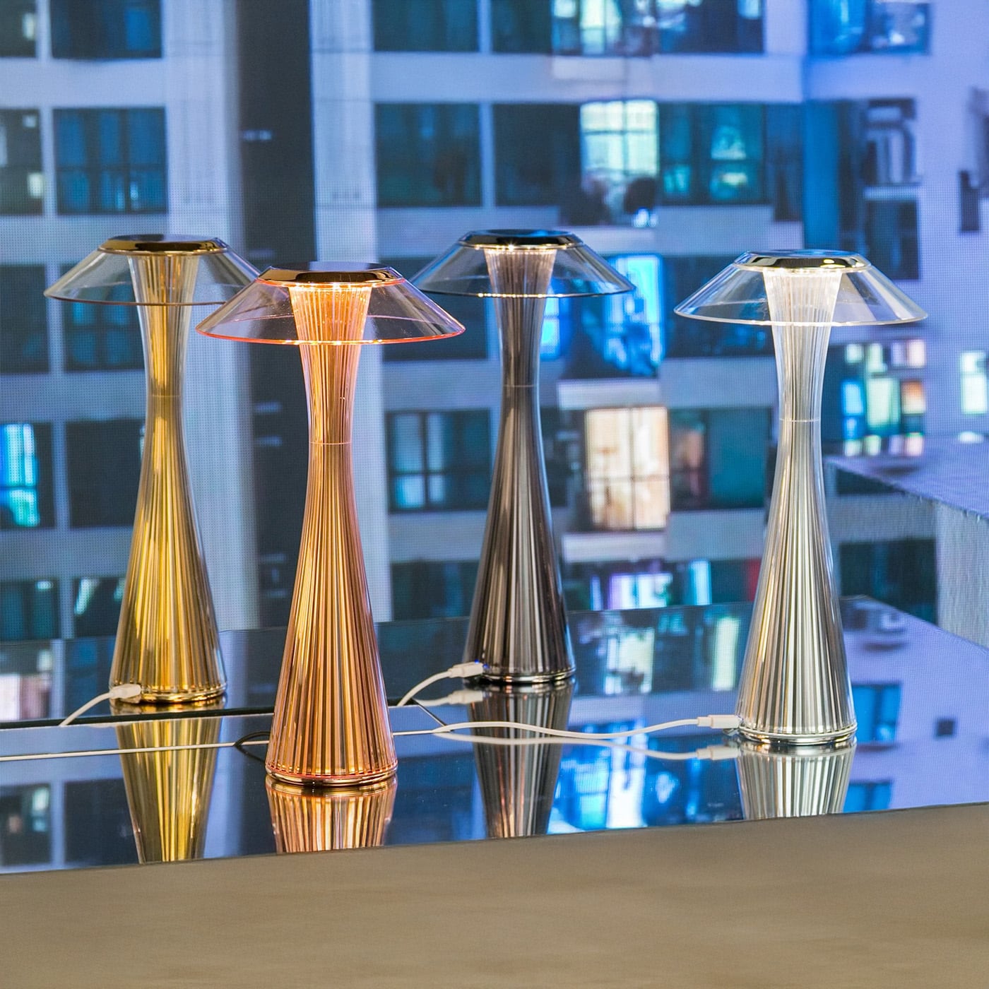 Kartell Space Lampada ricaricabile