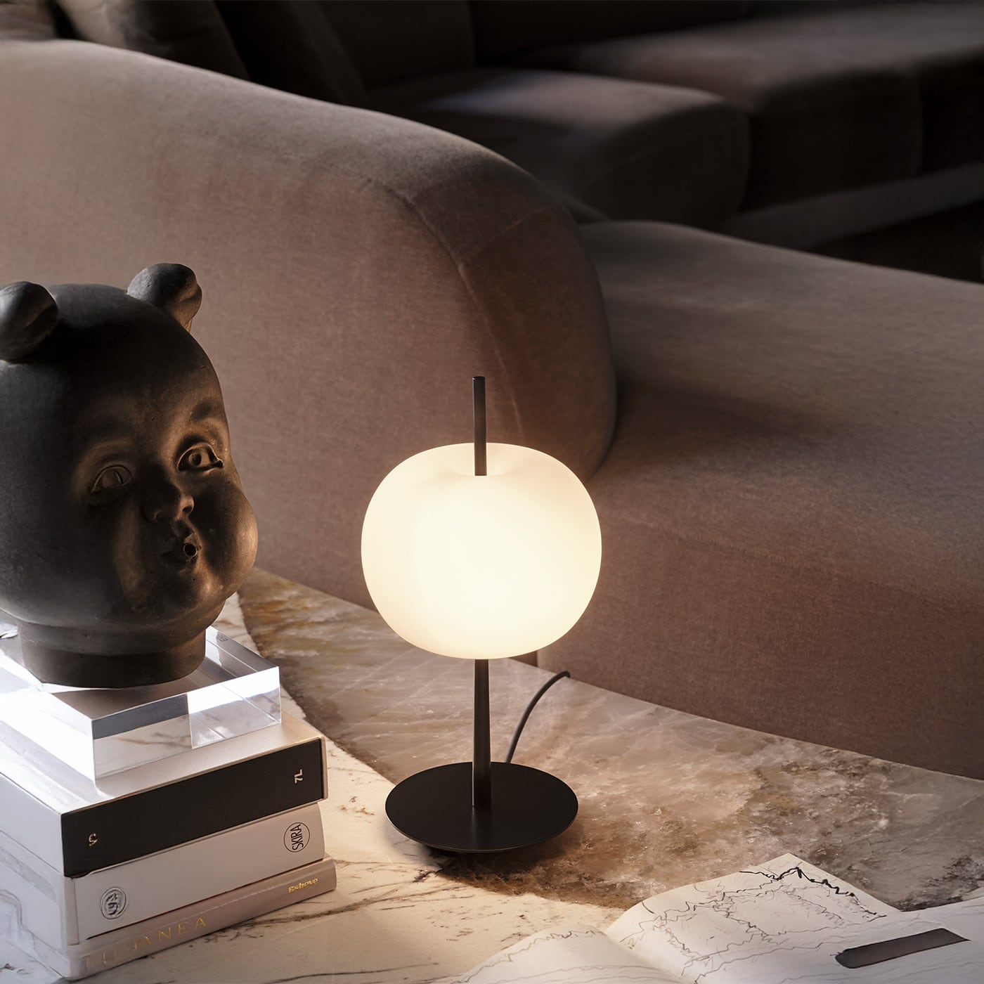 KDLN Kushi 10TH Lampada da tavolo