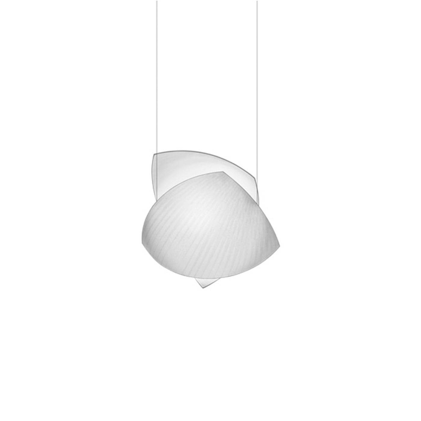 LedsC4 Voiles Plafoniera Sospensione