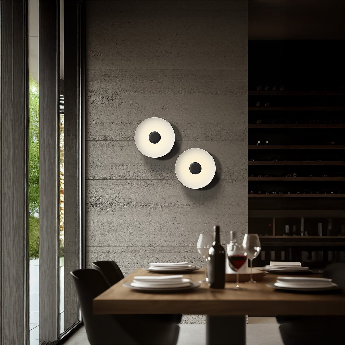 Linea Light Basin Plafoniera Applique