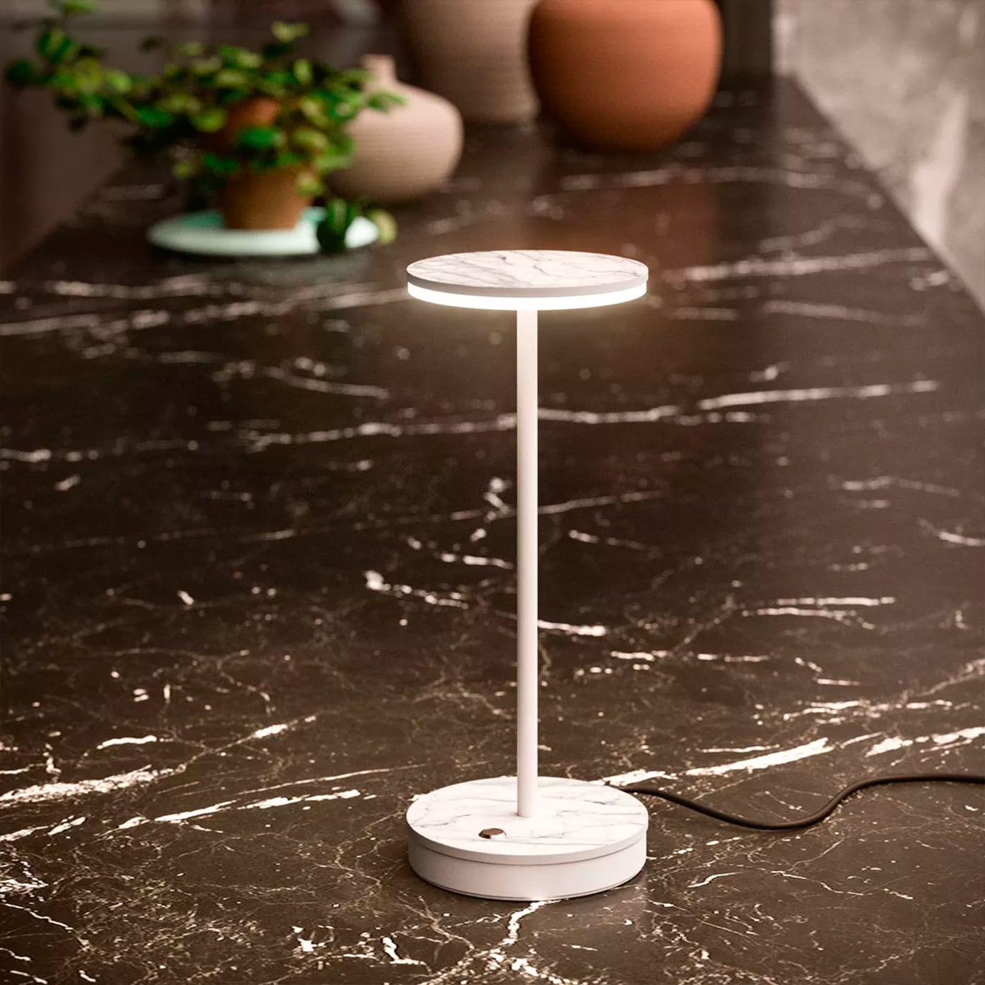 Linea Light Gemini Lampada da tavolo