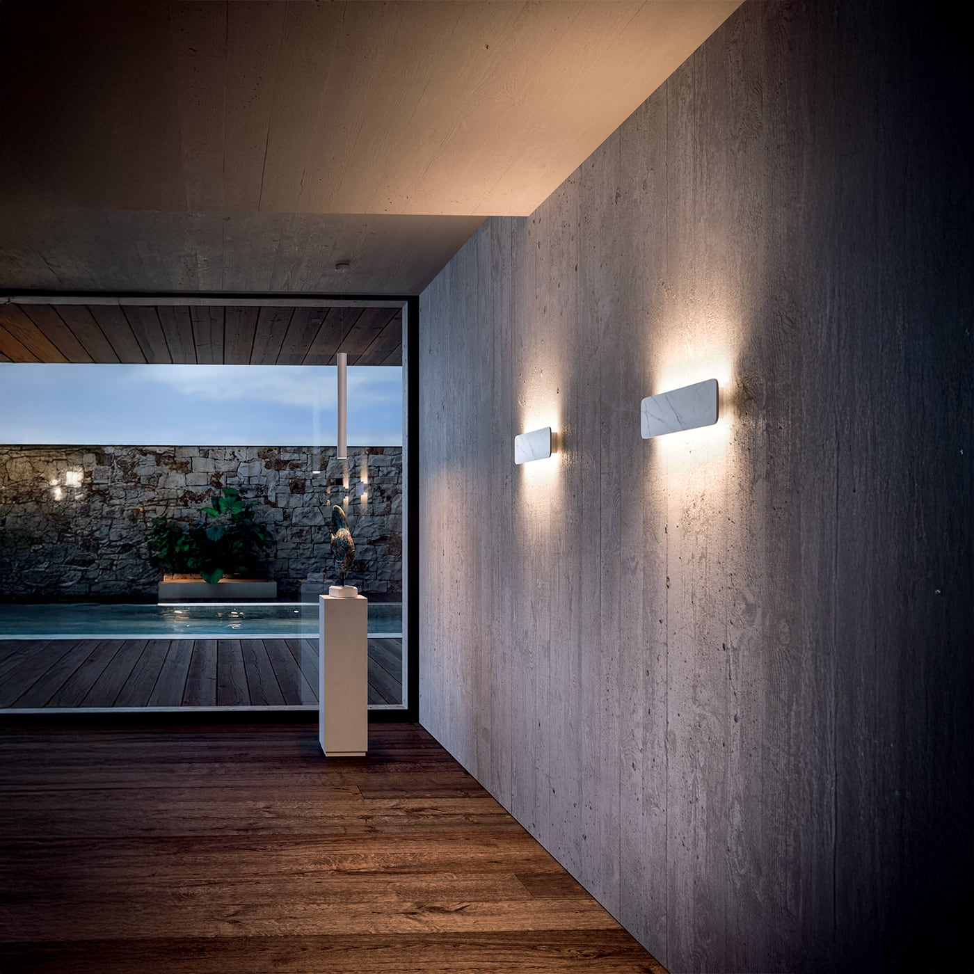 Linea Light Gemini_W1 Applique