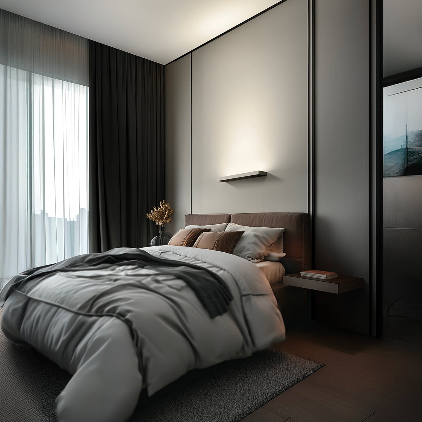 Linea Light Regolo V2 Applique Monoemissione