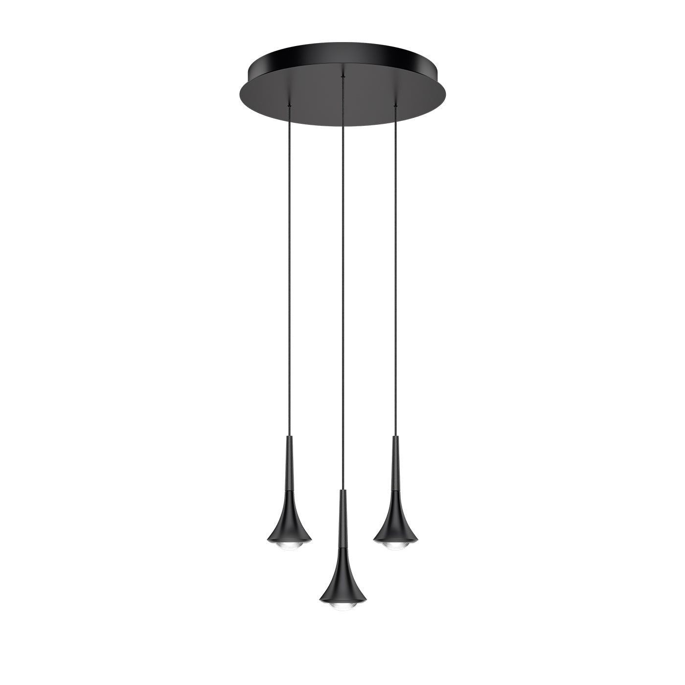 Lodes Rain Sospensione Trio Black