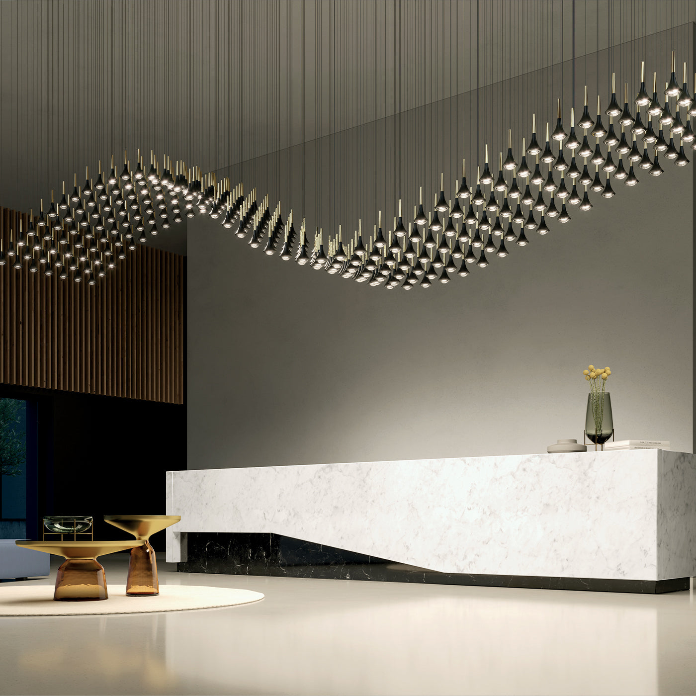 Lodes Rain Sospensione Cluster