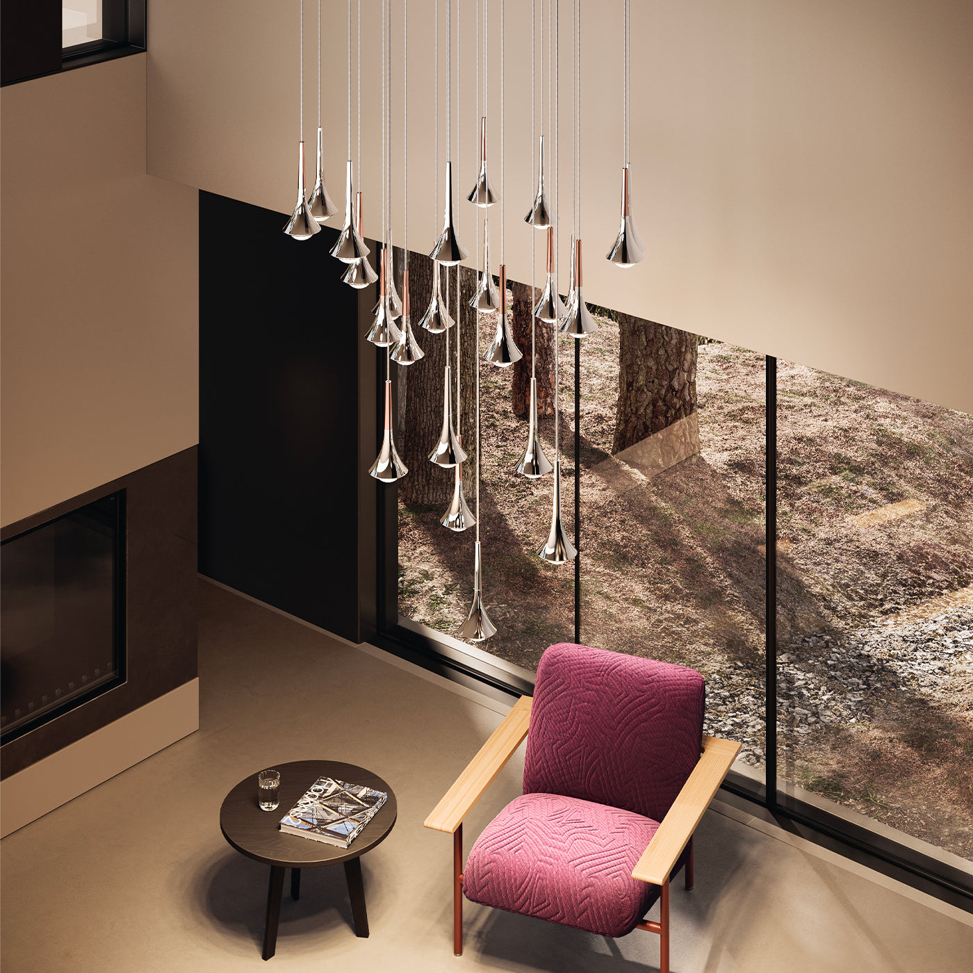 Lodes Rain Sospensione Cluster