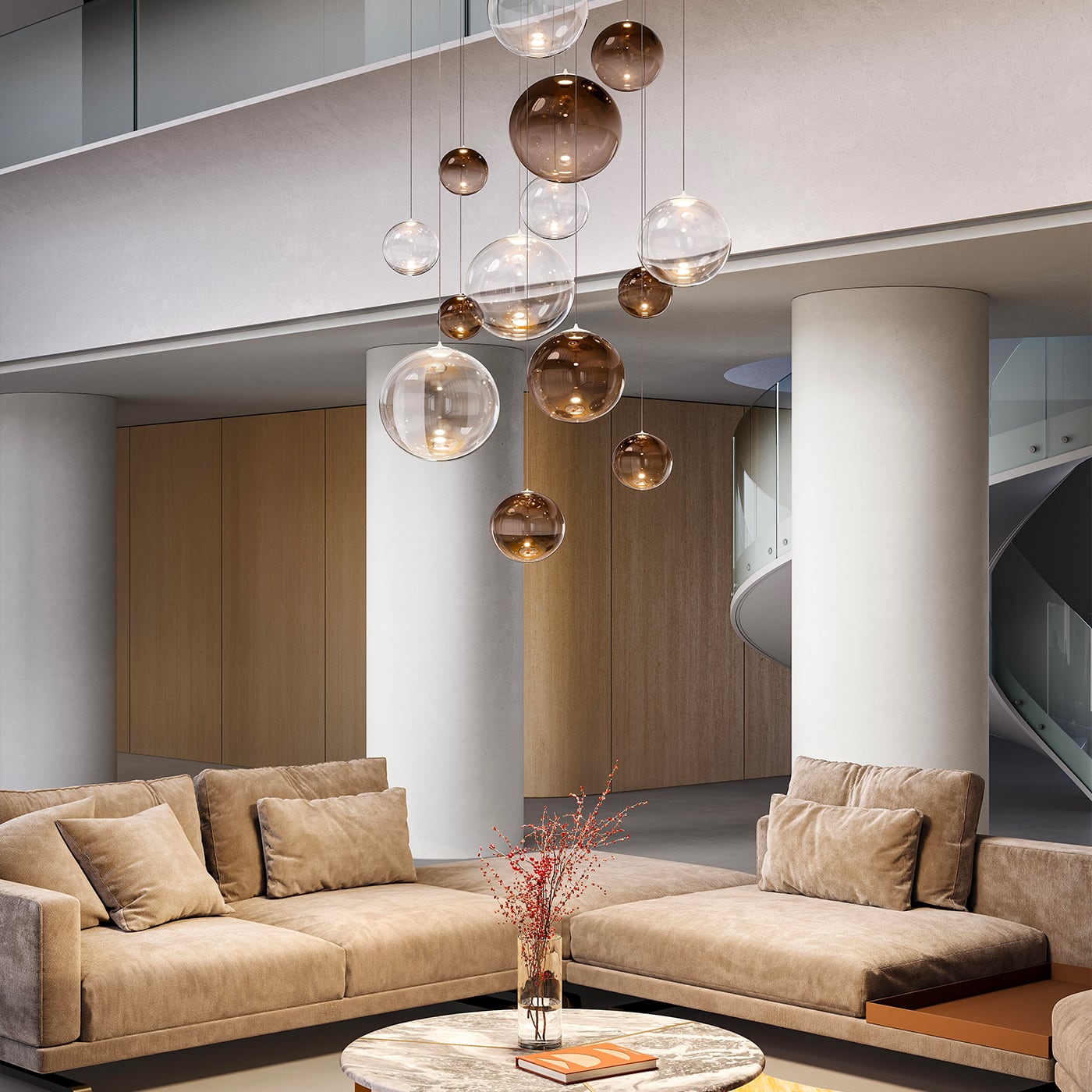 Lodes Random Solo Sospensione Cluster