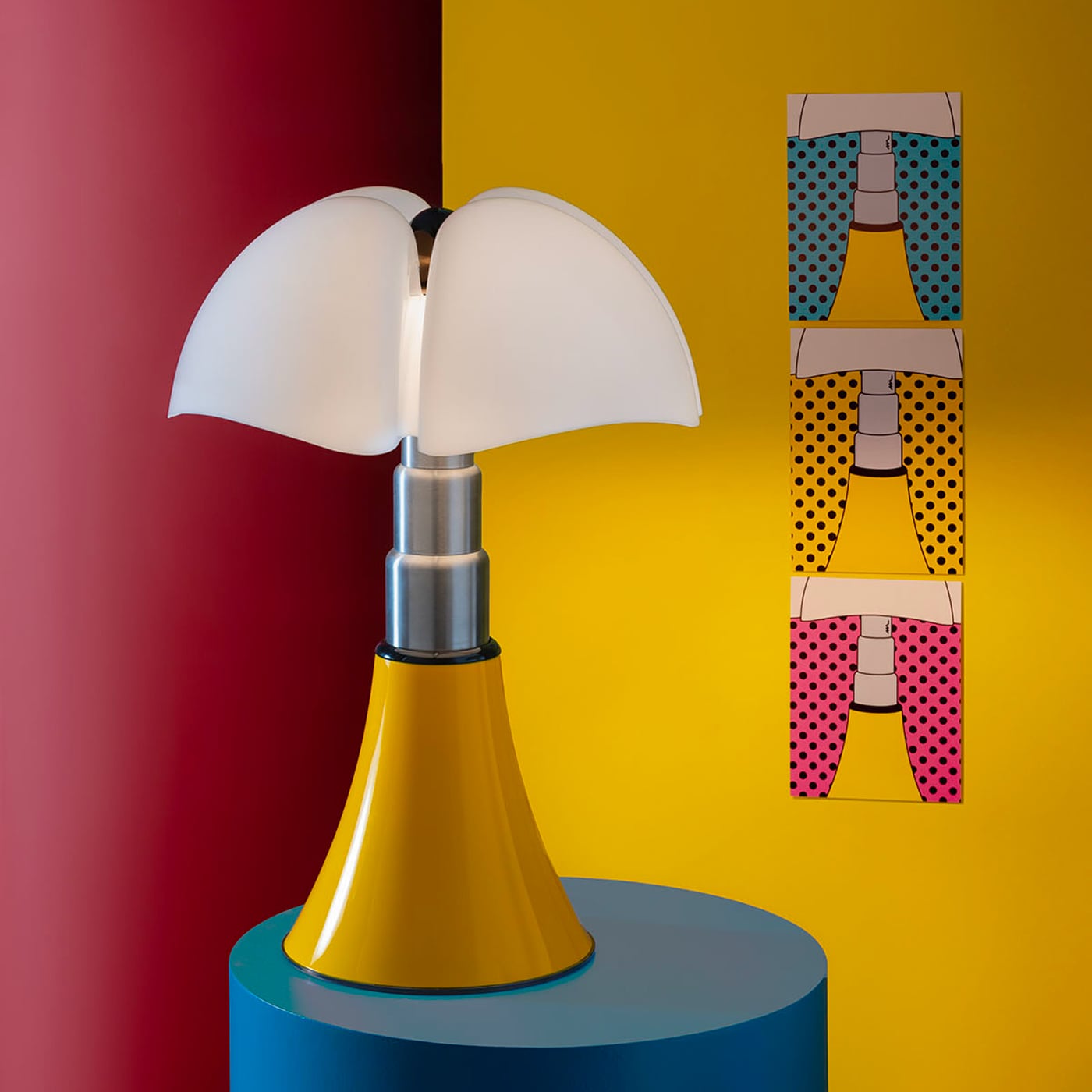 Martinelli Luce Minipipistrello POP Cordless Lampada ricaricabile