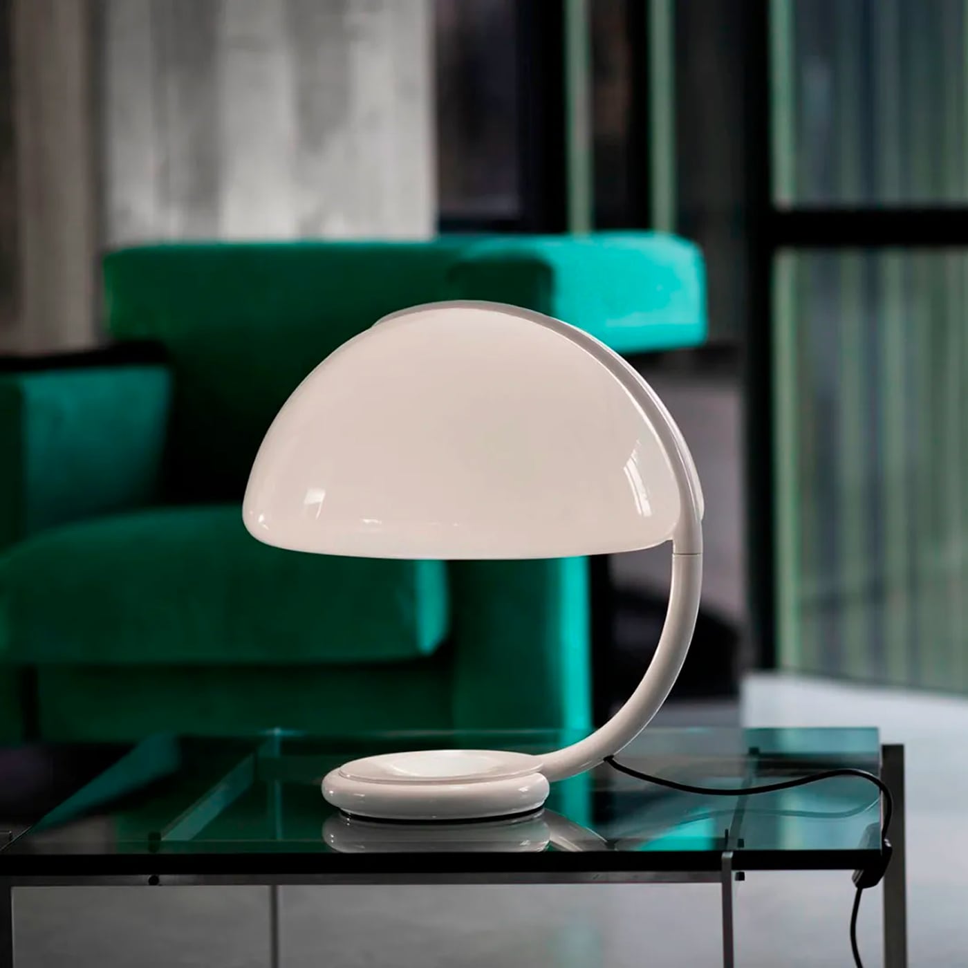 Martinelli Luce Serpente Lampada da tavolo