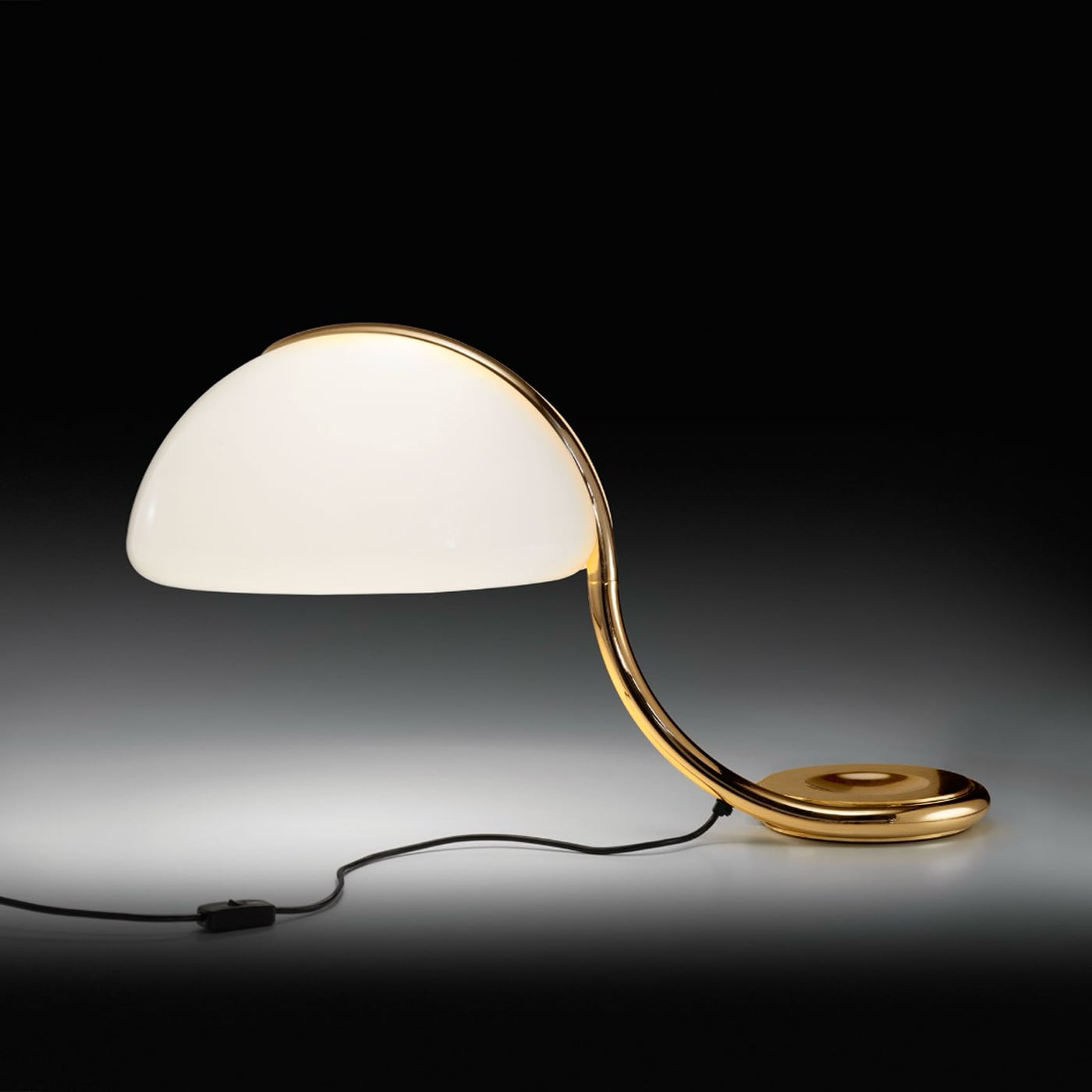 Martinelli Luce Serpente Lampada da tavolo