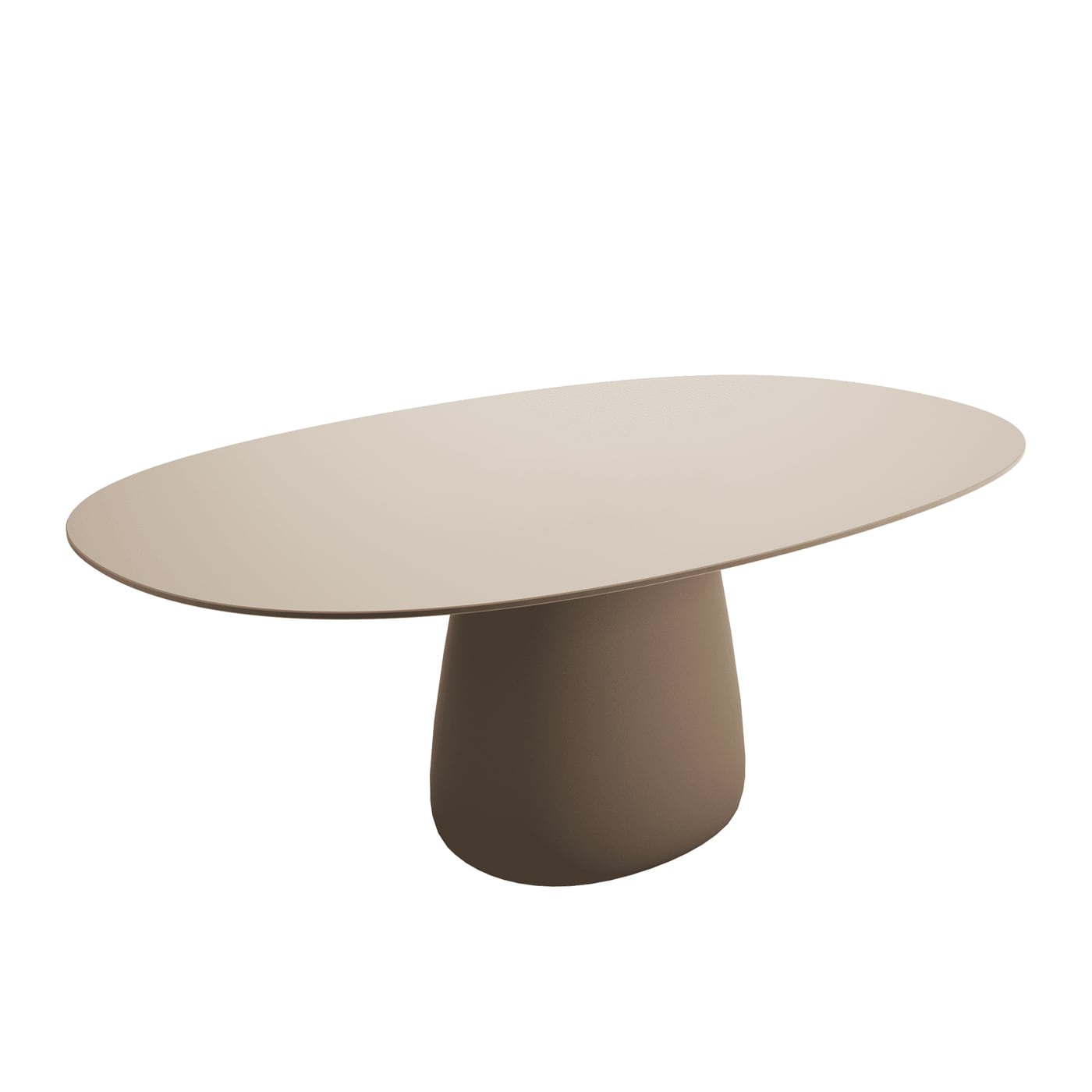 Qeeboo Cobble Tavolo ovale in HPL