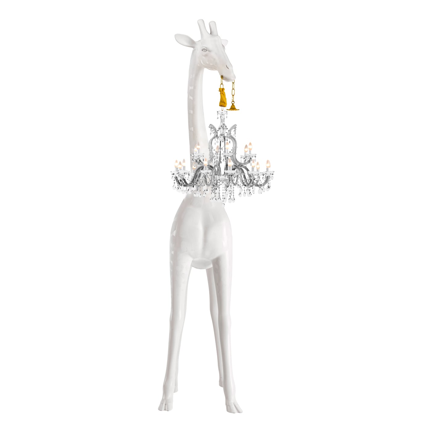 Qeeboo Giraffe in Love XL Indoor Lampada in fibra di vetro