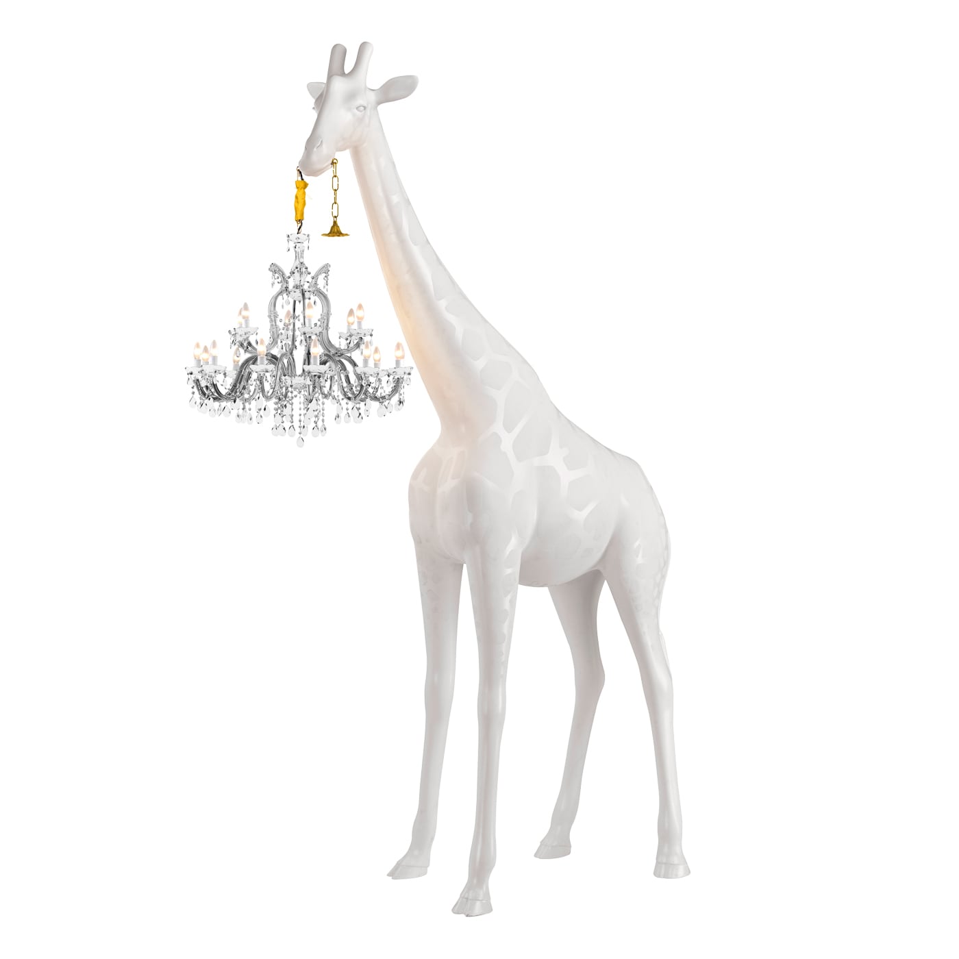 Qeeboo Giraffe in Love XL Indoor Lampada in fibra di vetro
