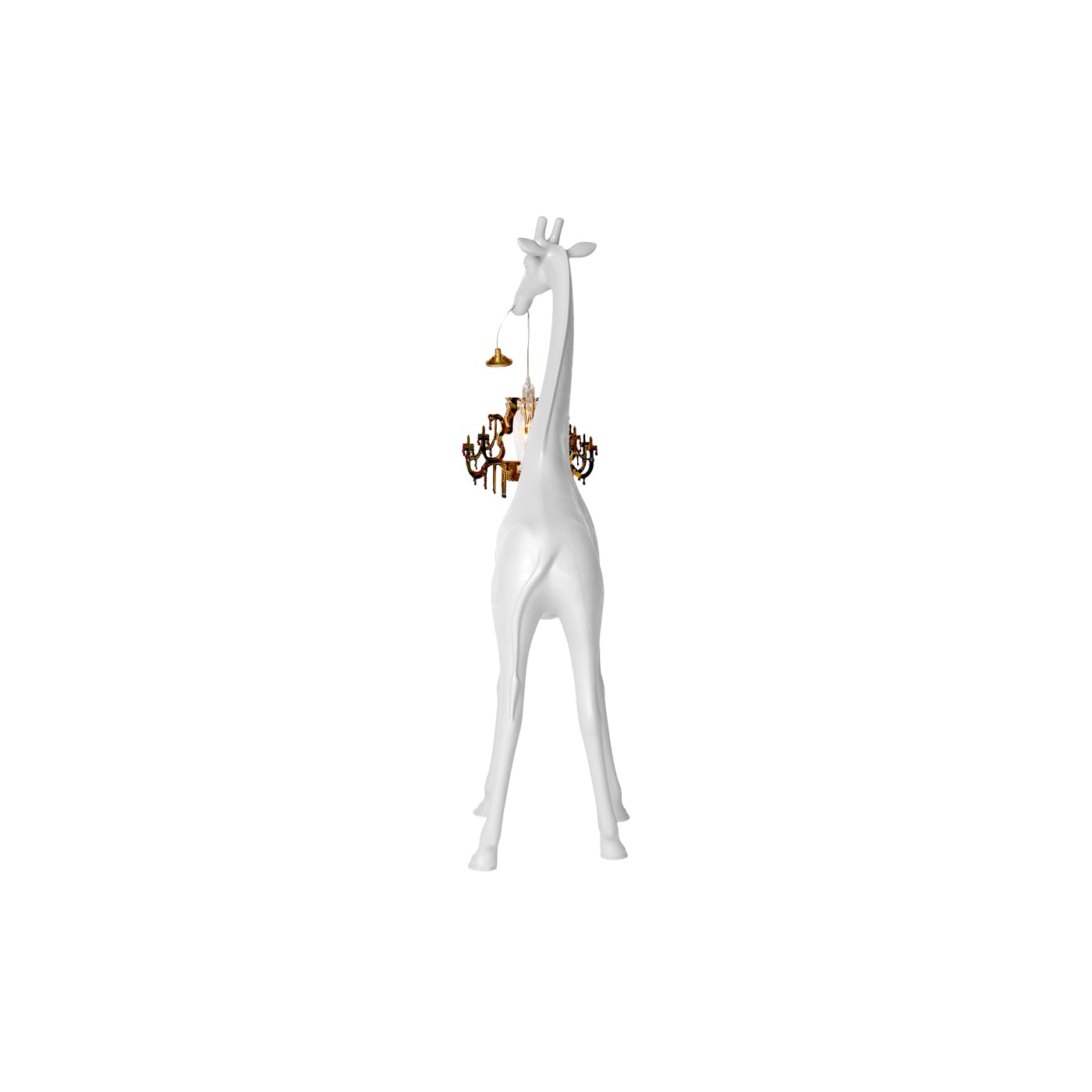 Qeeboo Giraffe in Love XS Lampada in polietilene