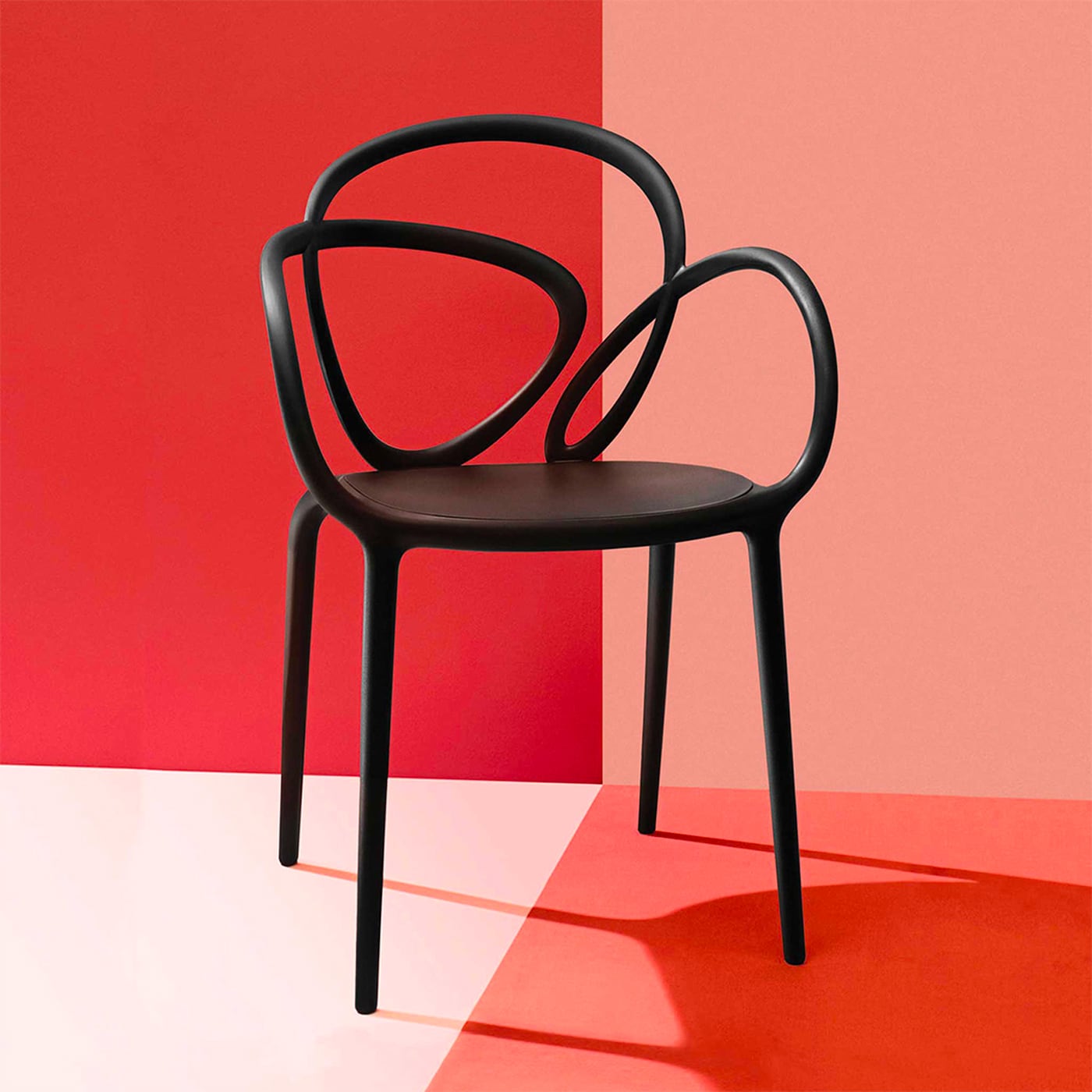 Qeeboo Loop Sedia in polipropilene outdoor 2PZ