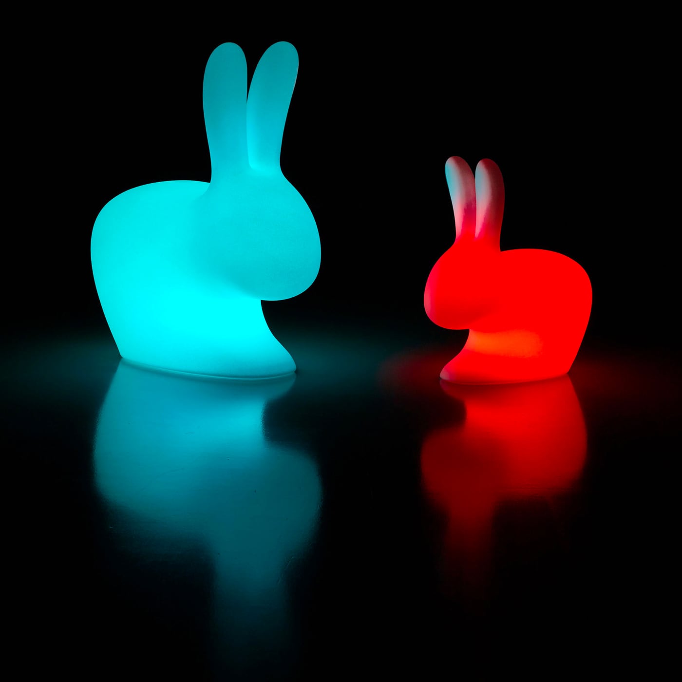 Qeeboo Rabbit LED Lampada ricaricabile