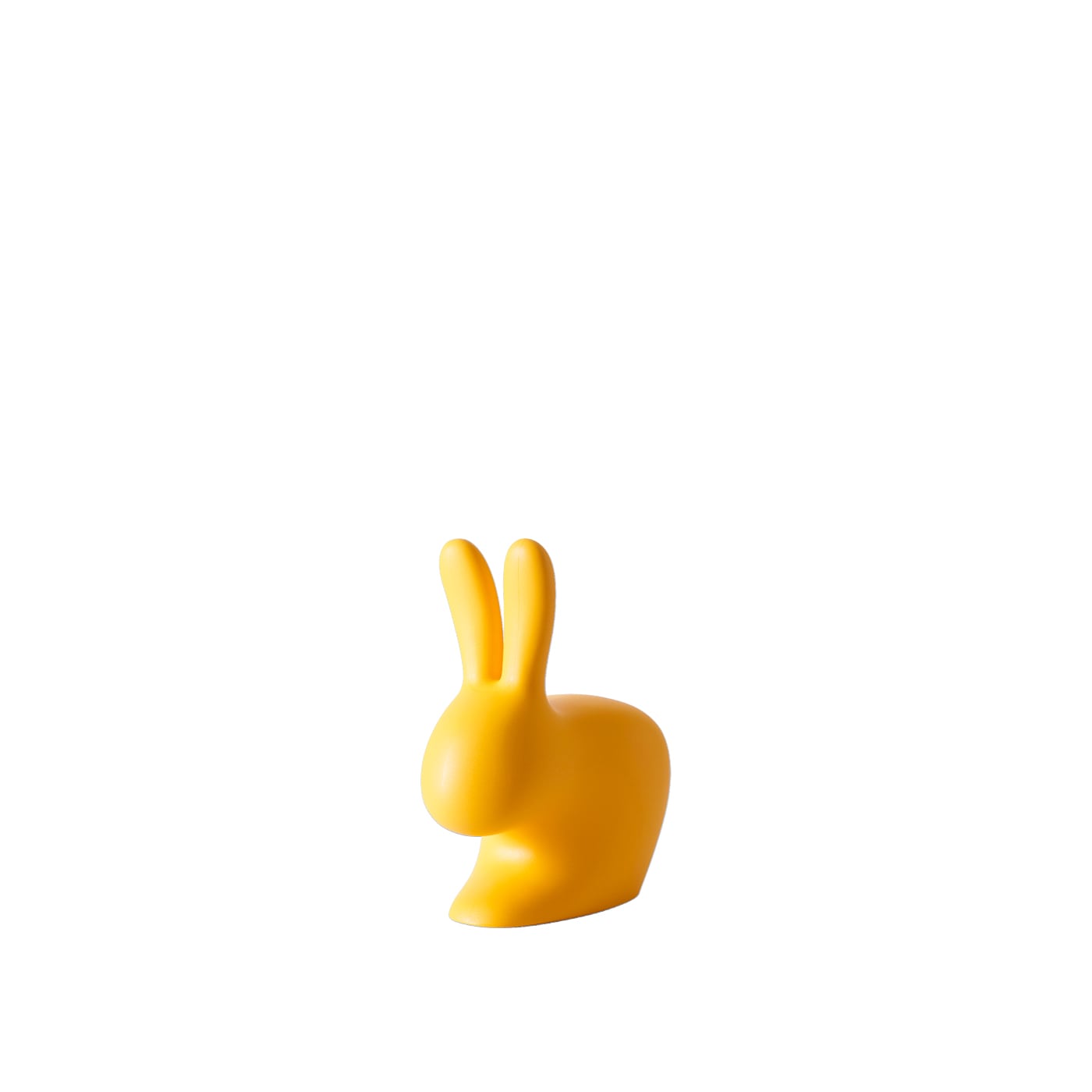 Qeeboo Rabbit XS Doorstopper in polietilene