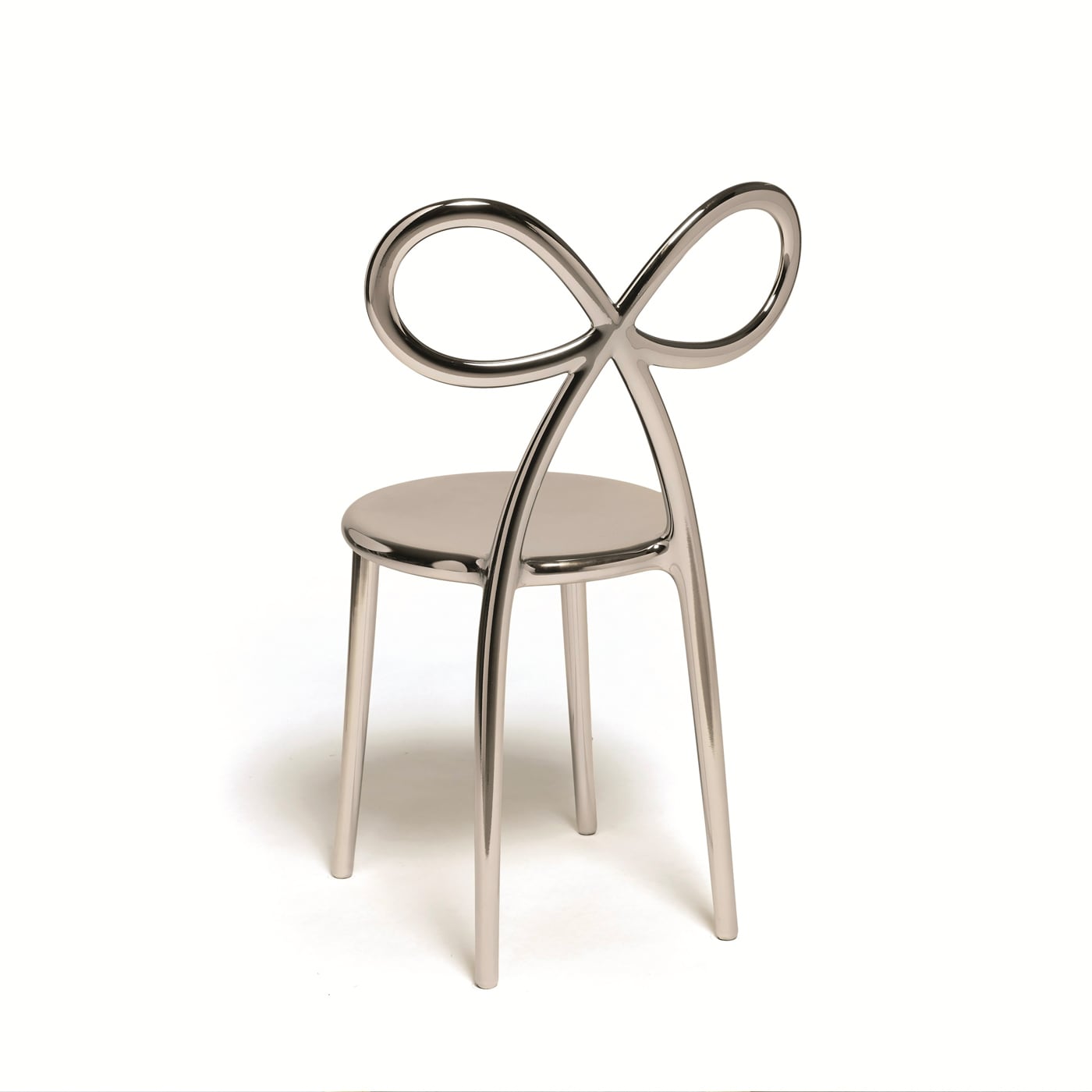Qeeboo Ribbon Metal Sedia in polipropilene