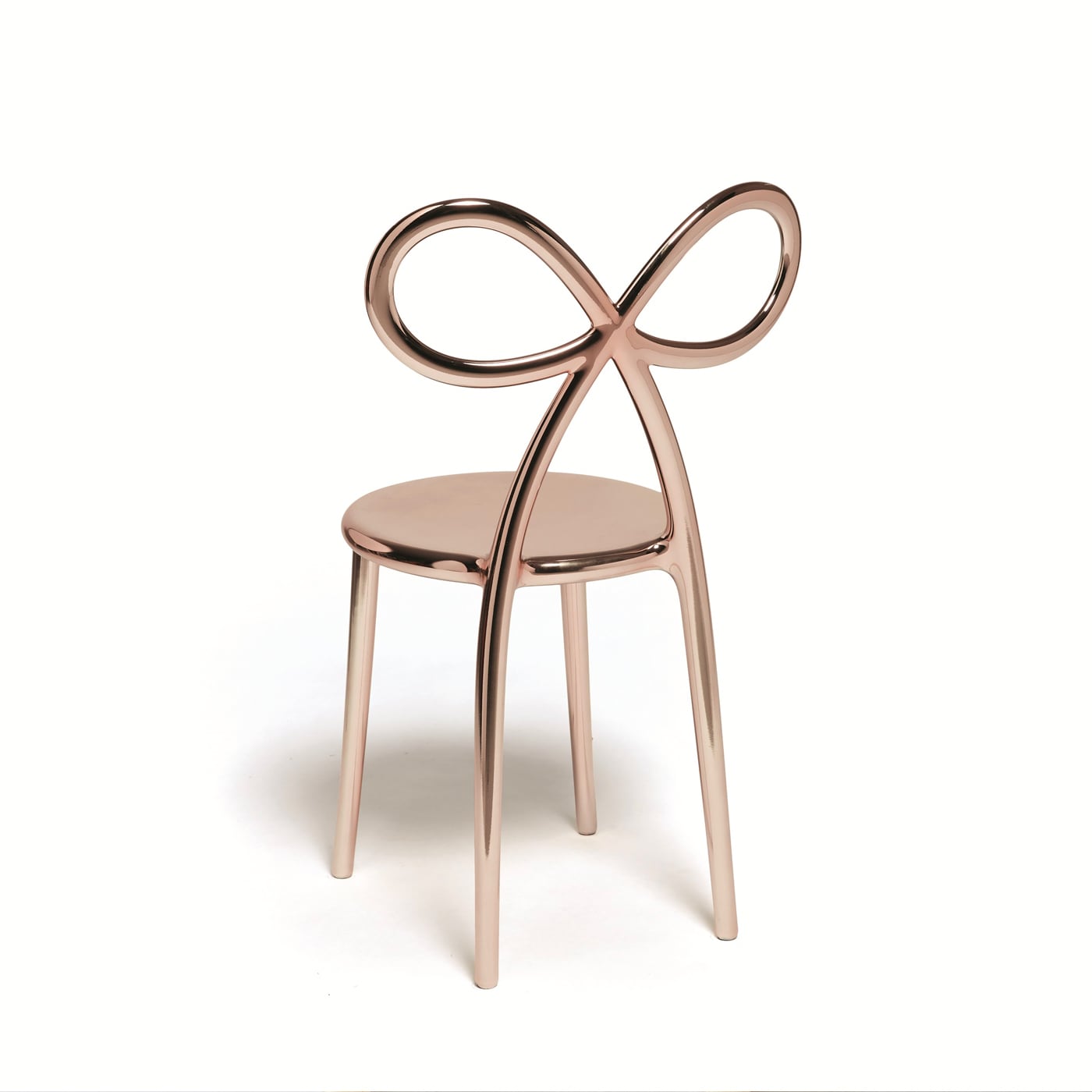 Qeeboo Ribbon Metal Sedia in polipropilene