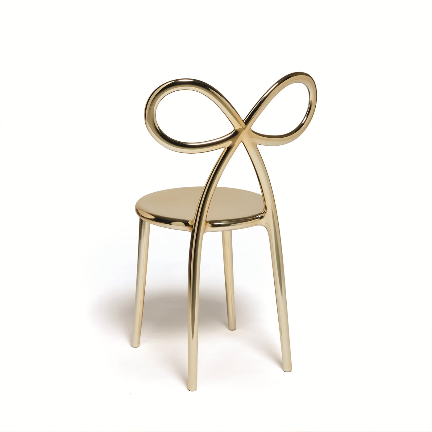 Qeeboo Ribbon Metal Sedia in polipropilene