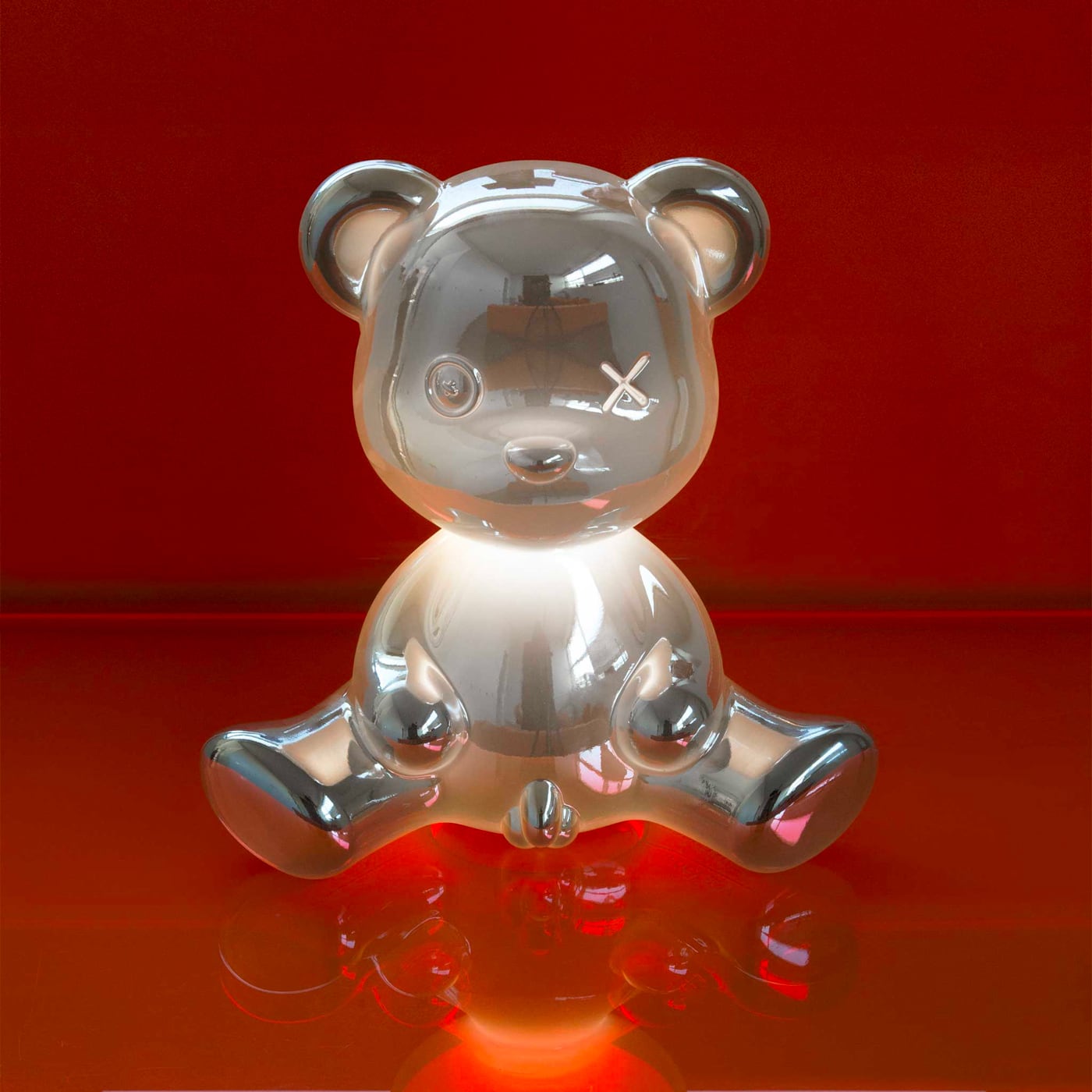Qeeboo Teddy Boy Metal Lampada da tavolo