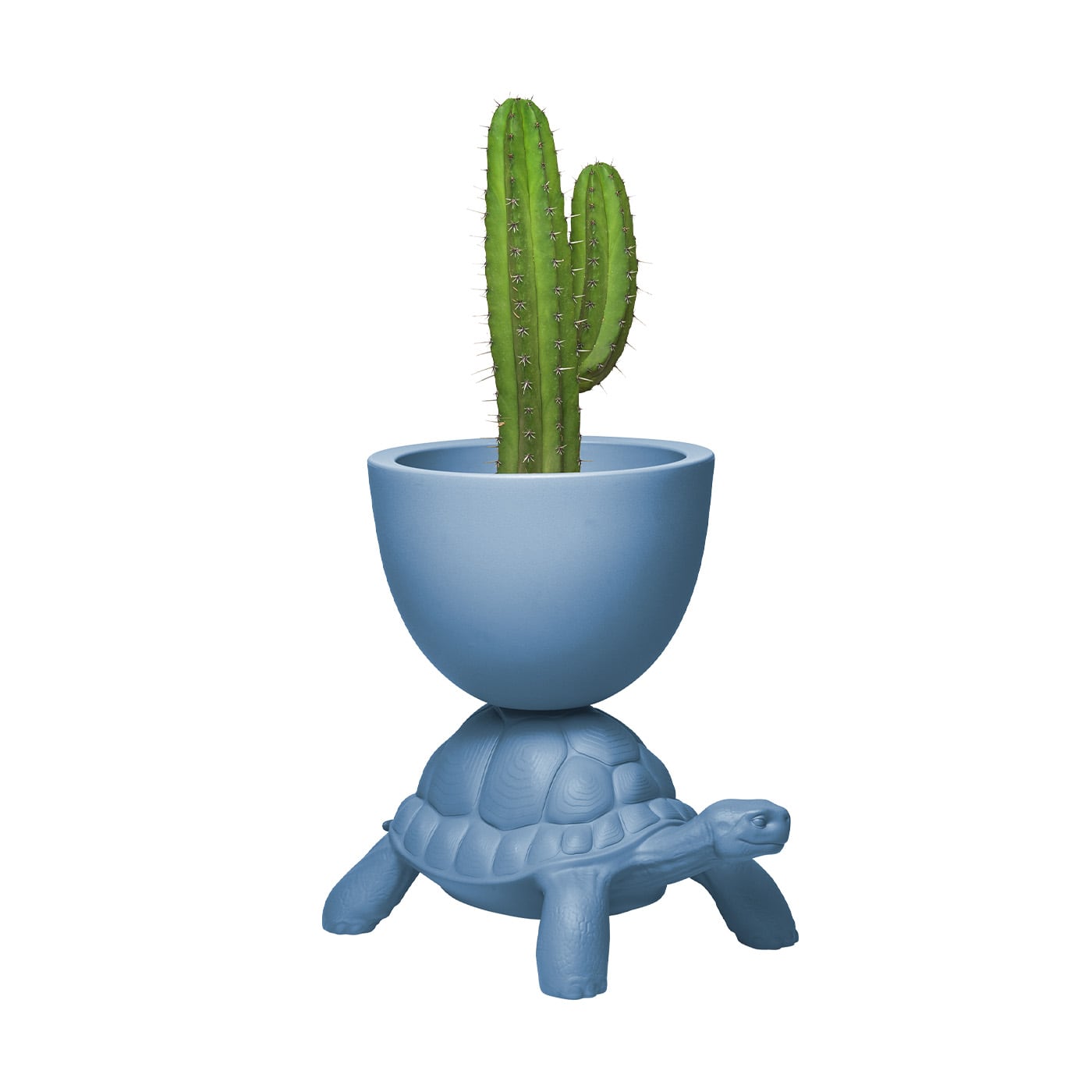 Qeeboo Turtle Carry Vaso in polietilene