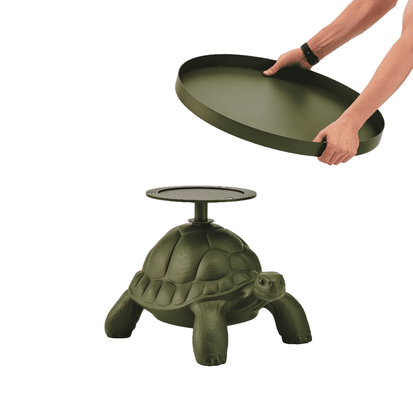 Qeeboo Turtle Carry Tavolino