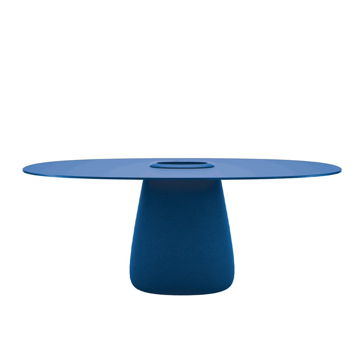 Qeeboo Cobble Tavolo ovale in HPL con secchiello