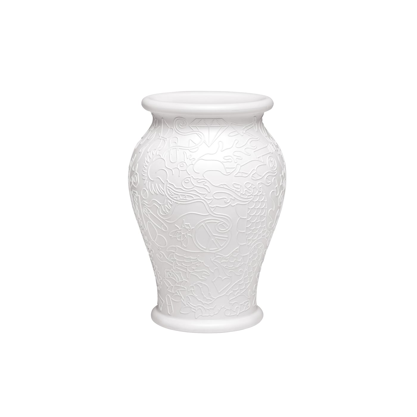Qeeboo Ming Vaso LED ricaricabile