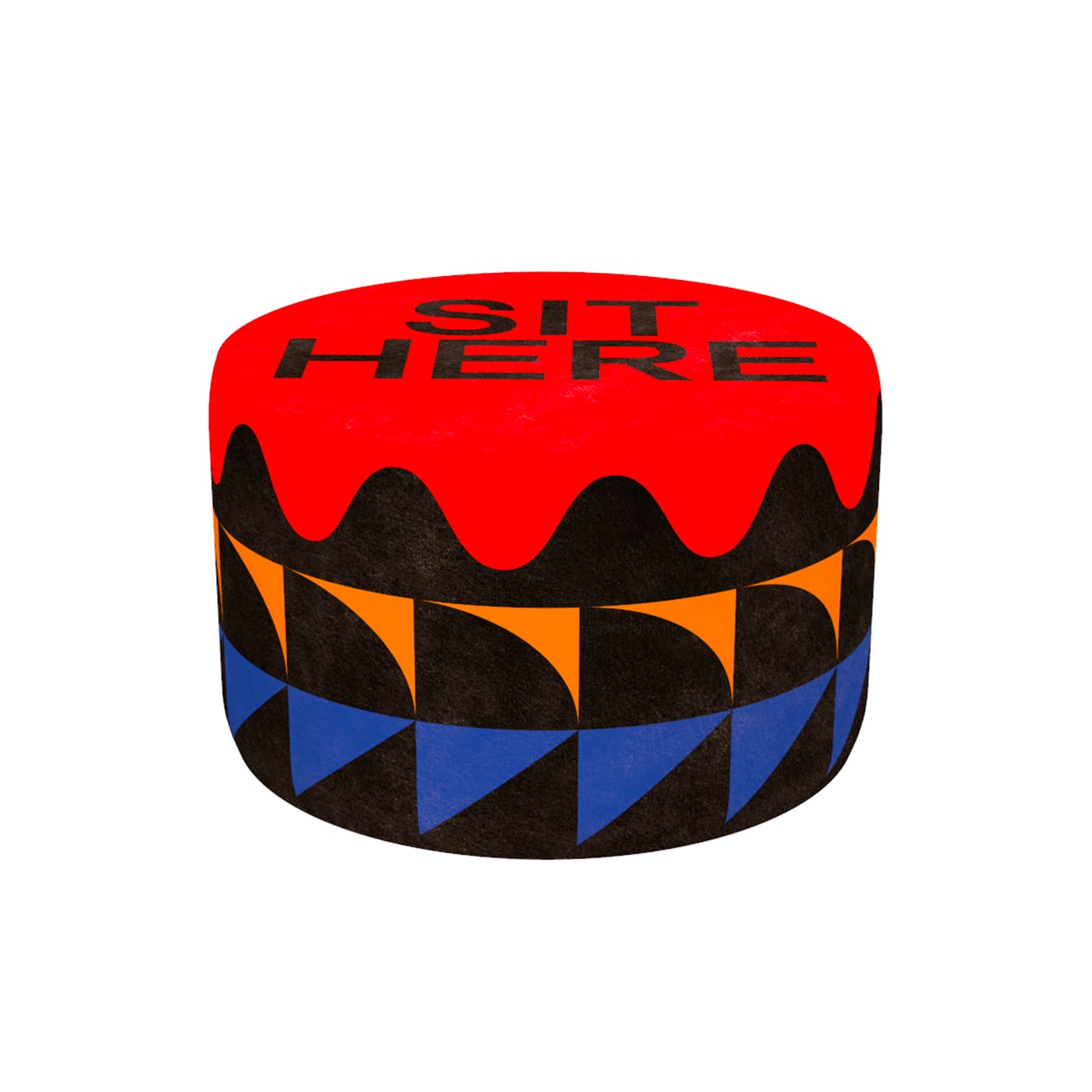 Qeeboo Sit Here M Pouf