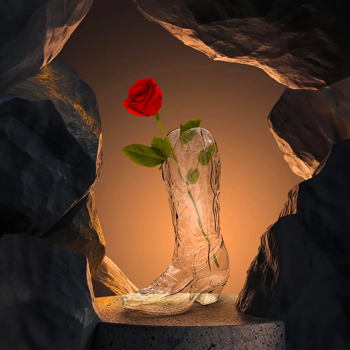 Seletti Crystalbootie Vaso