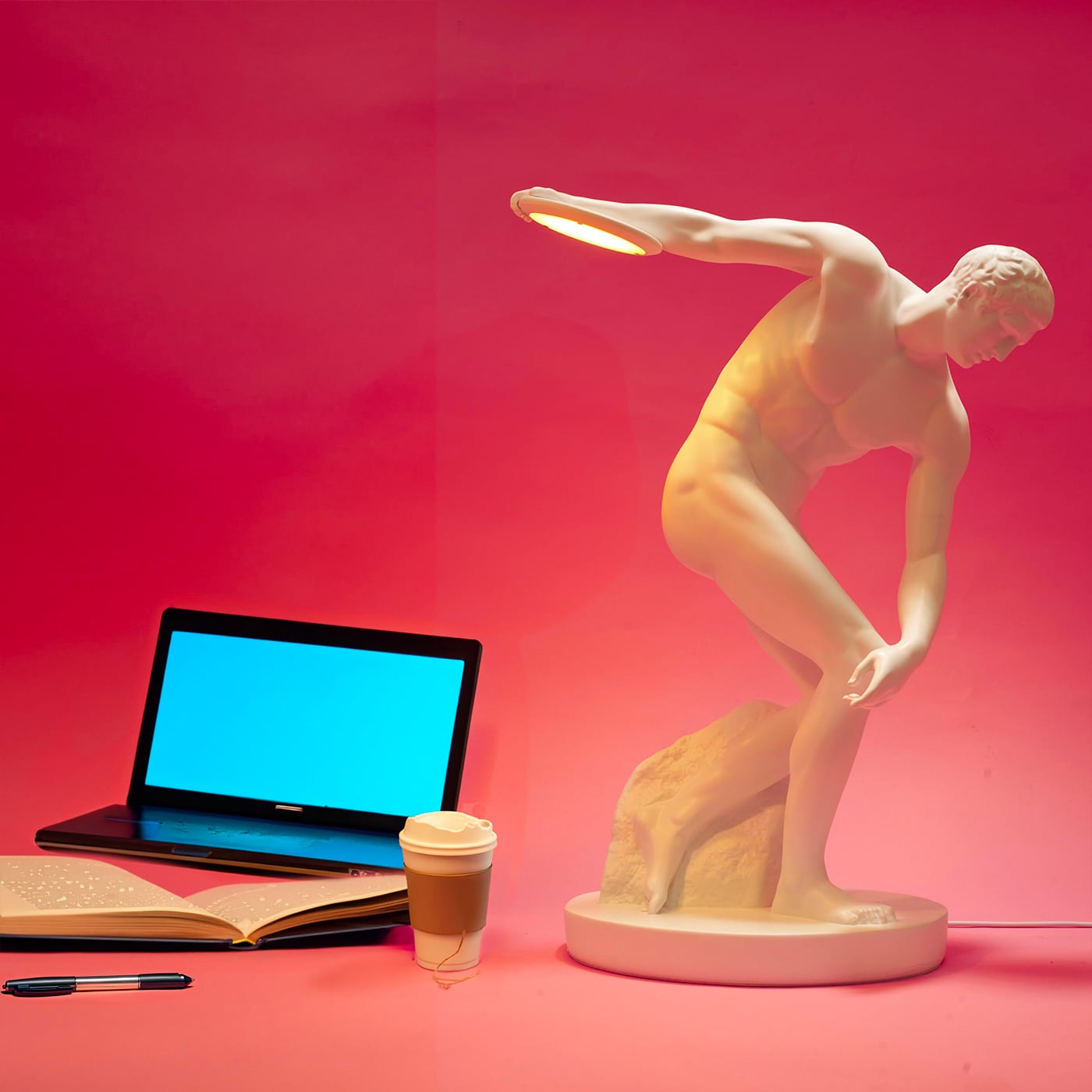 Seletti Discobolux Lampada da terra