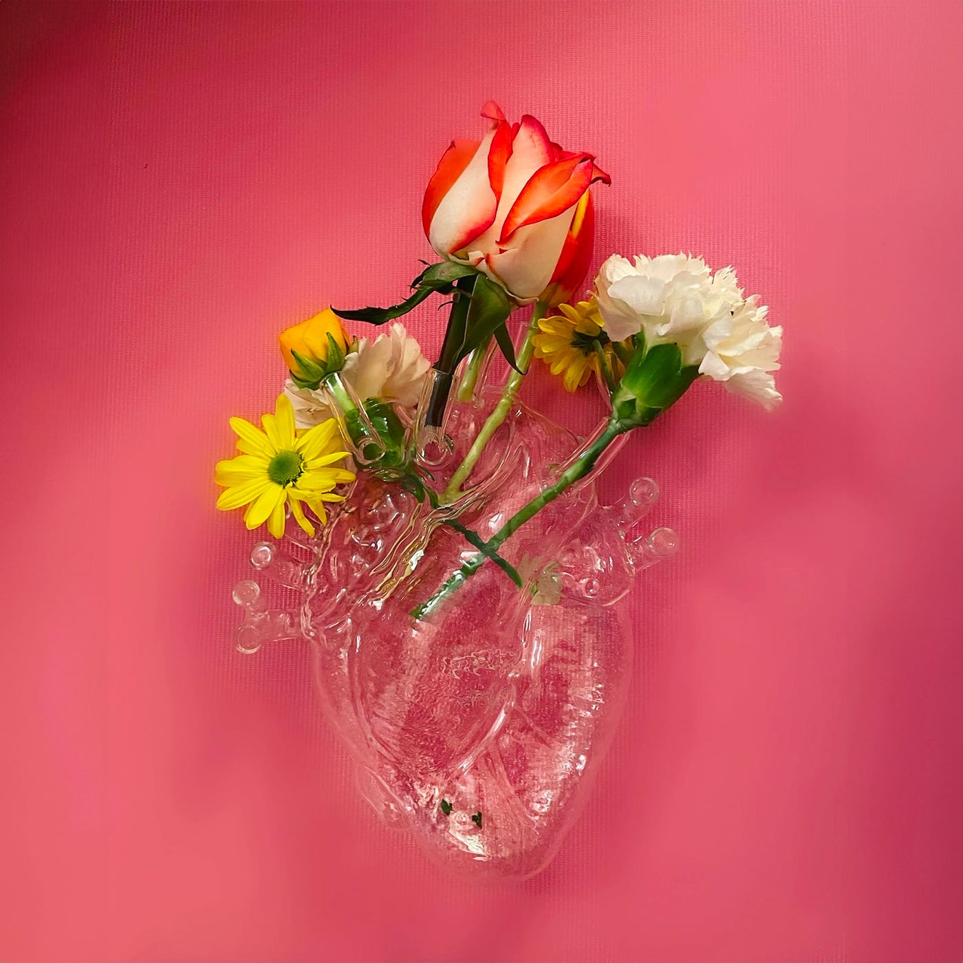 Seletti Love in Bloom Vaso in vetro