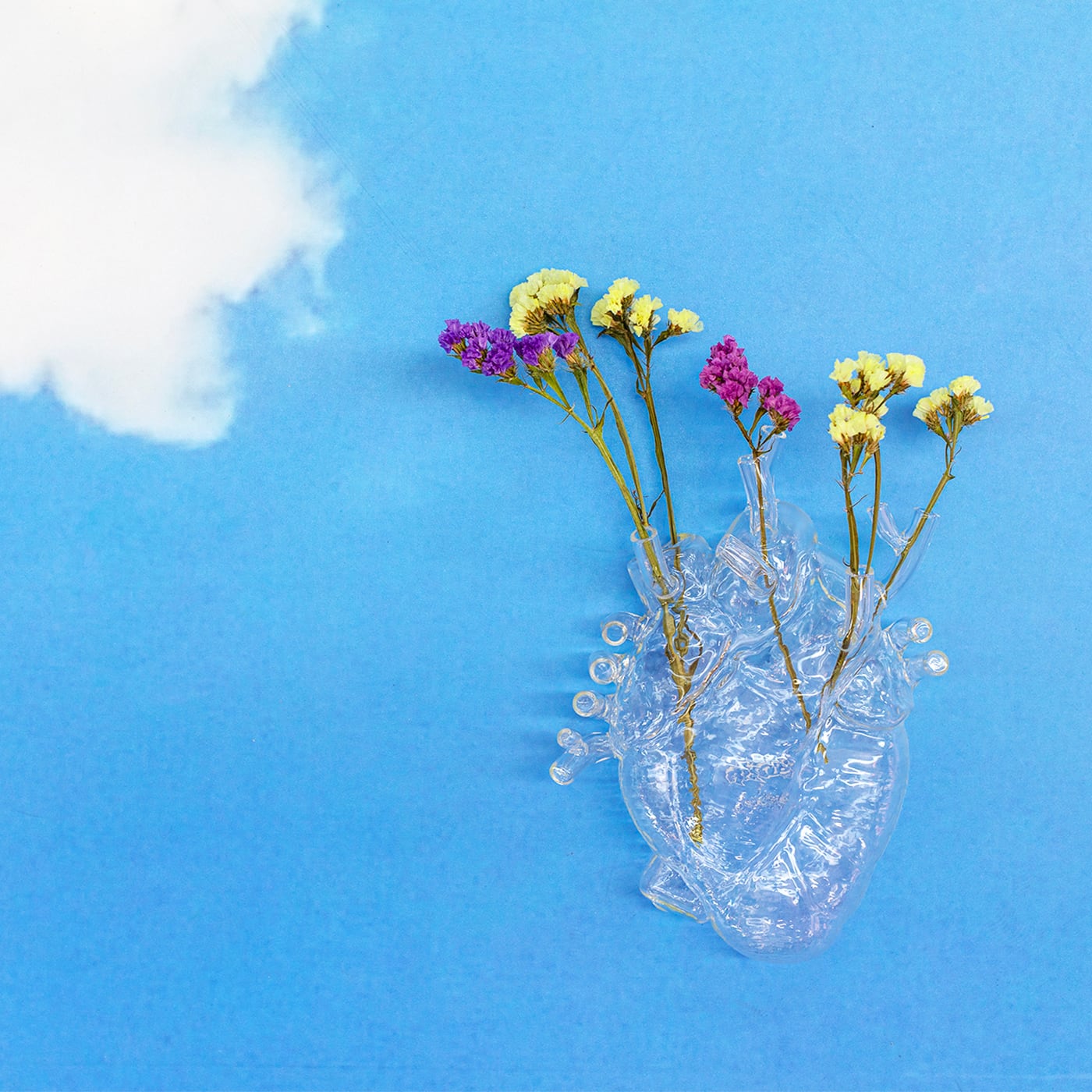 Seletti Love in Bloom Vaso in vetro