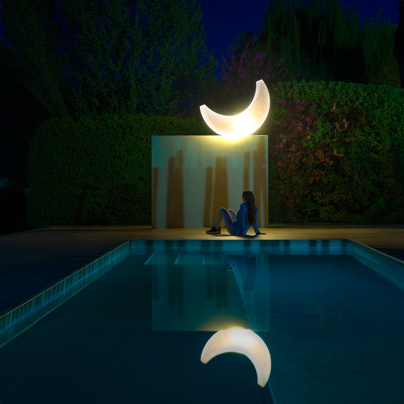 Seletti My Moon Lampada da esterno