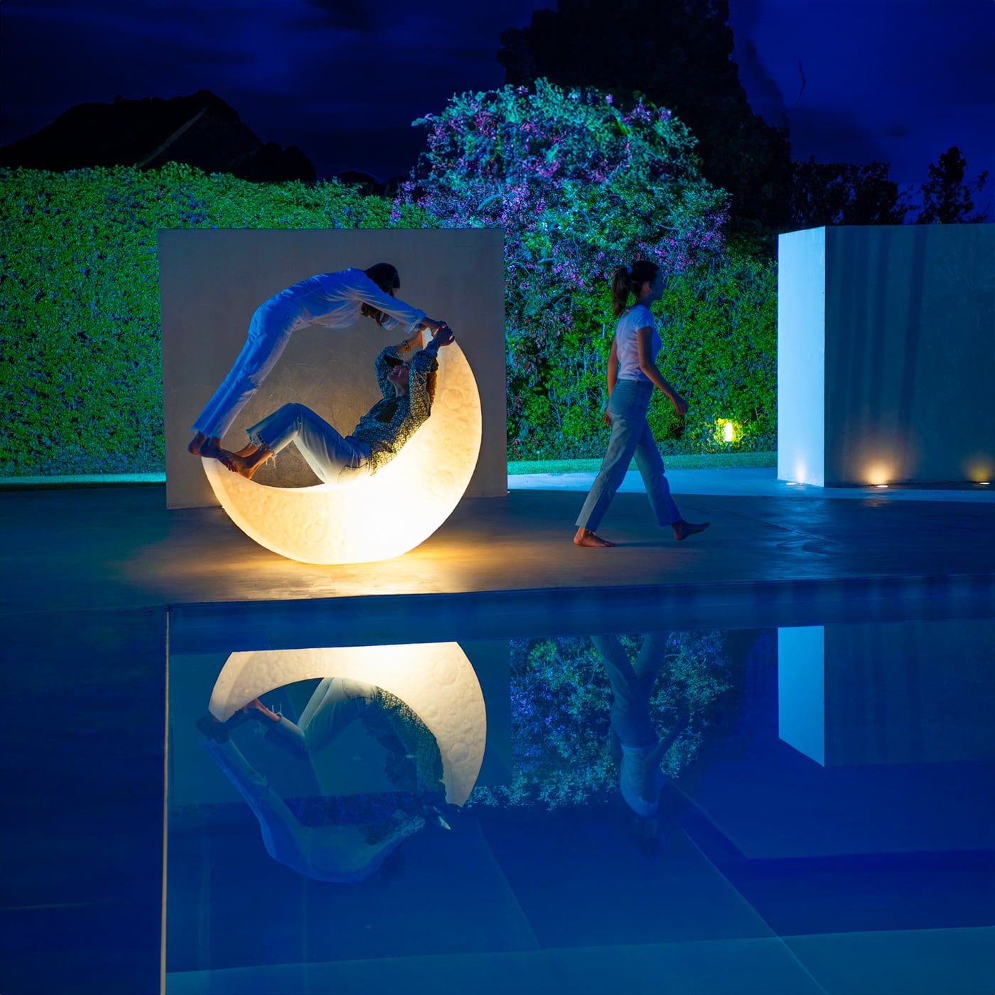 Seletti My Moon Lampada da esterno