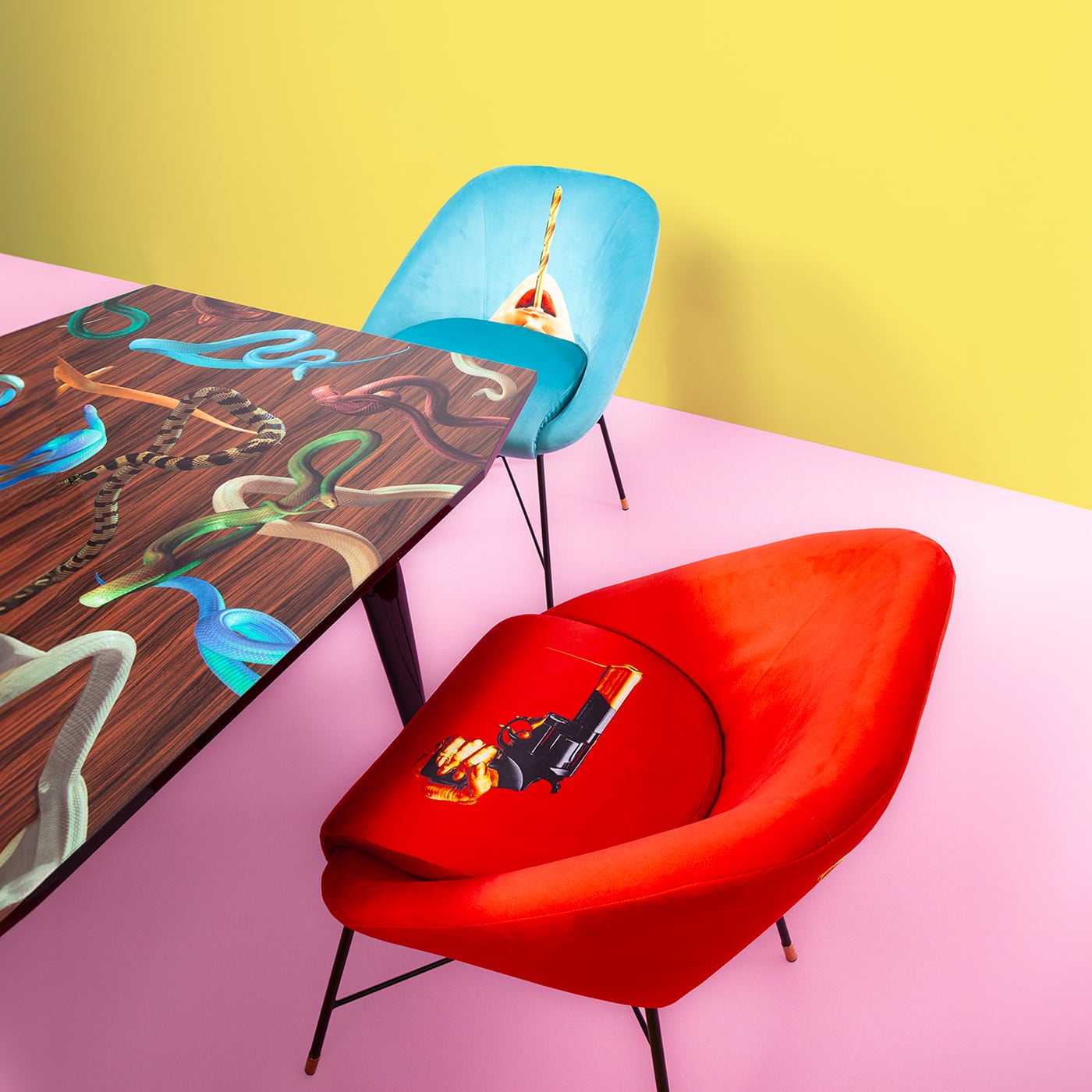 Seletti Toiletpaper Sedia imbottita