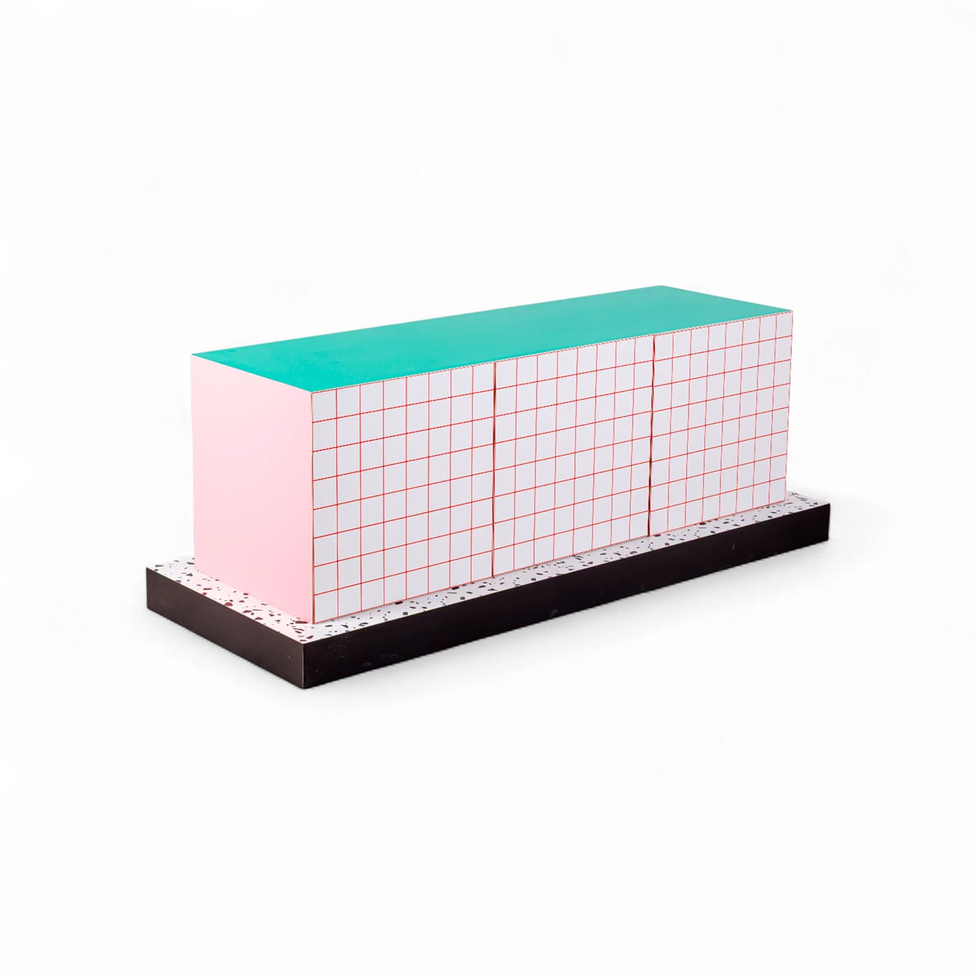 Seletti Supercabinet Red Grid Madia