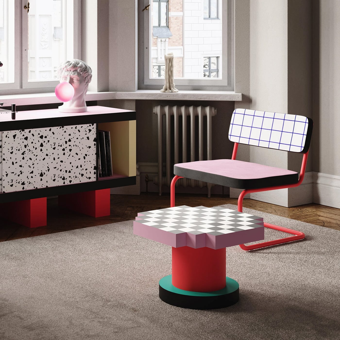 Seletti Superlounge Sedia imbottita